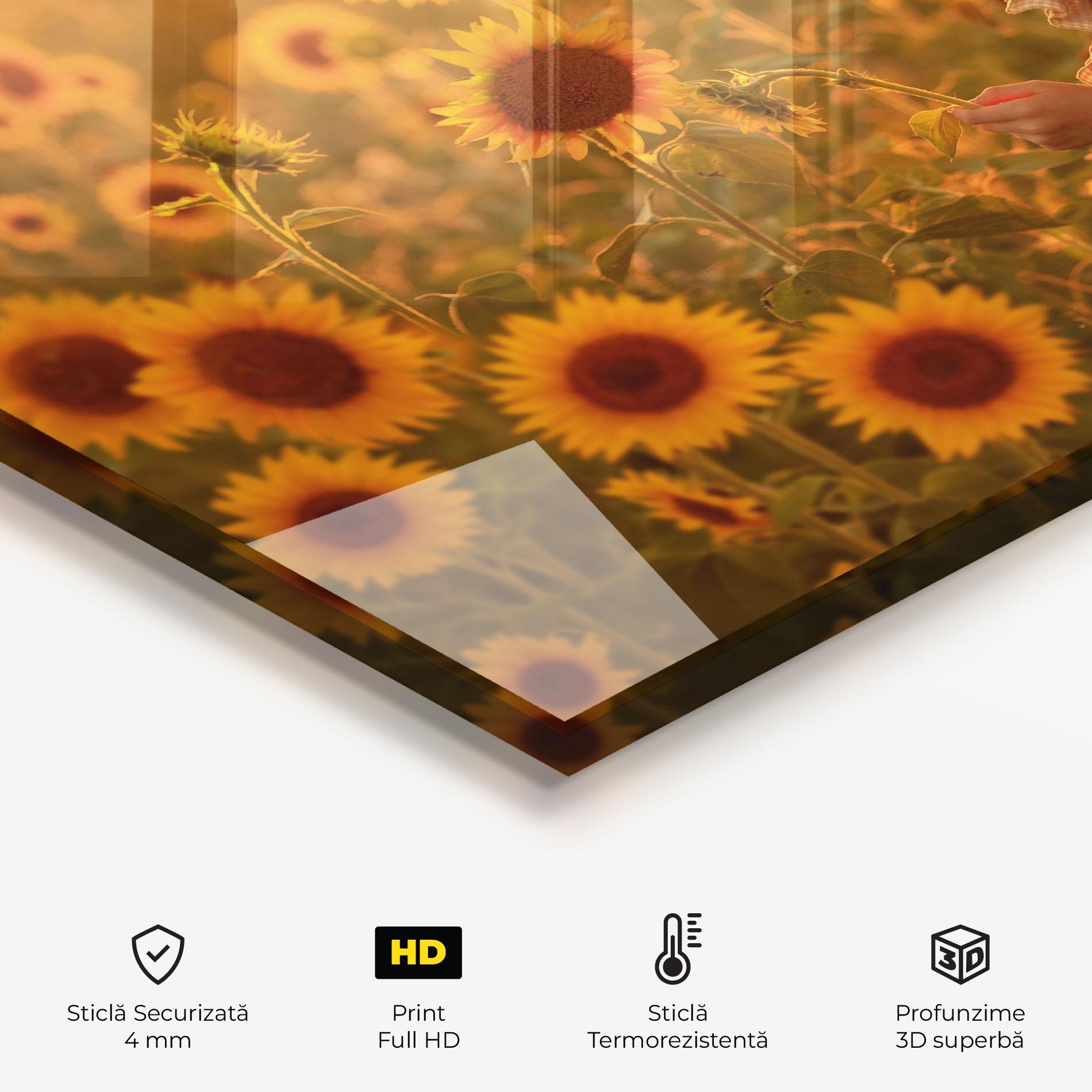 Panou Sticla Bucatarie Pretty Redhaired Girl mockup 2