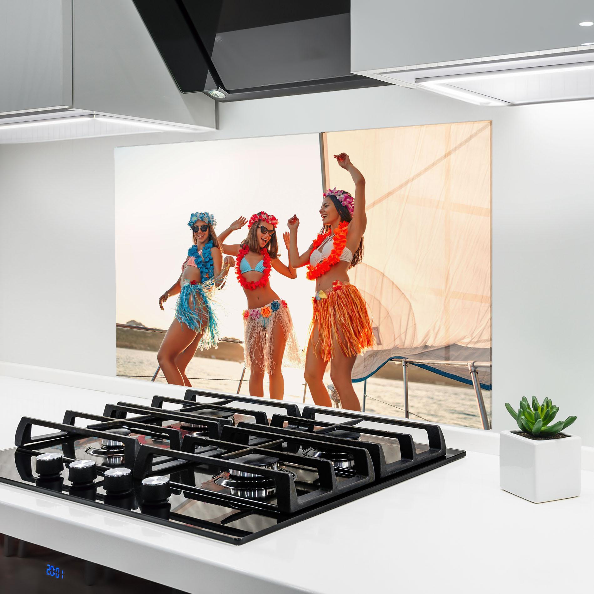 Panou Sticla Bucatarie Summer Party mockup 6