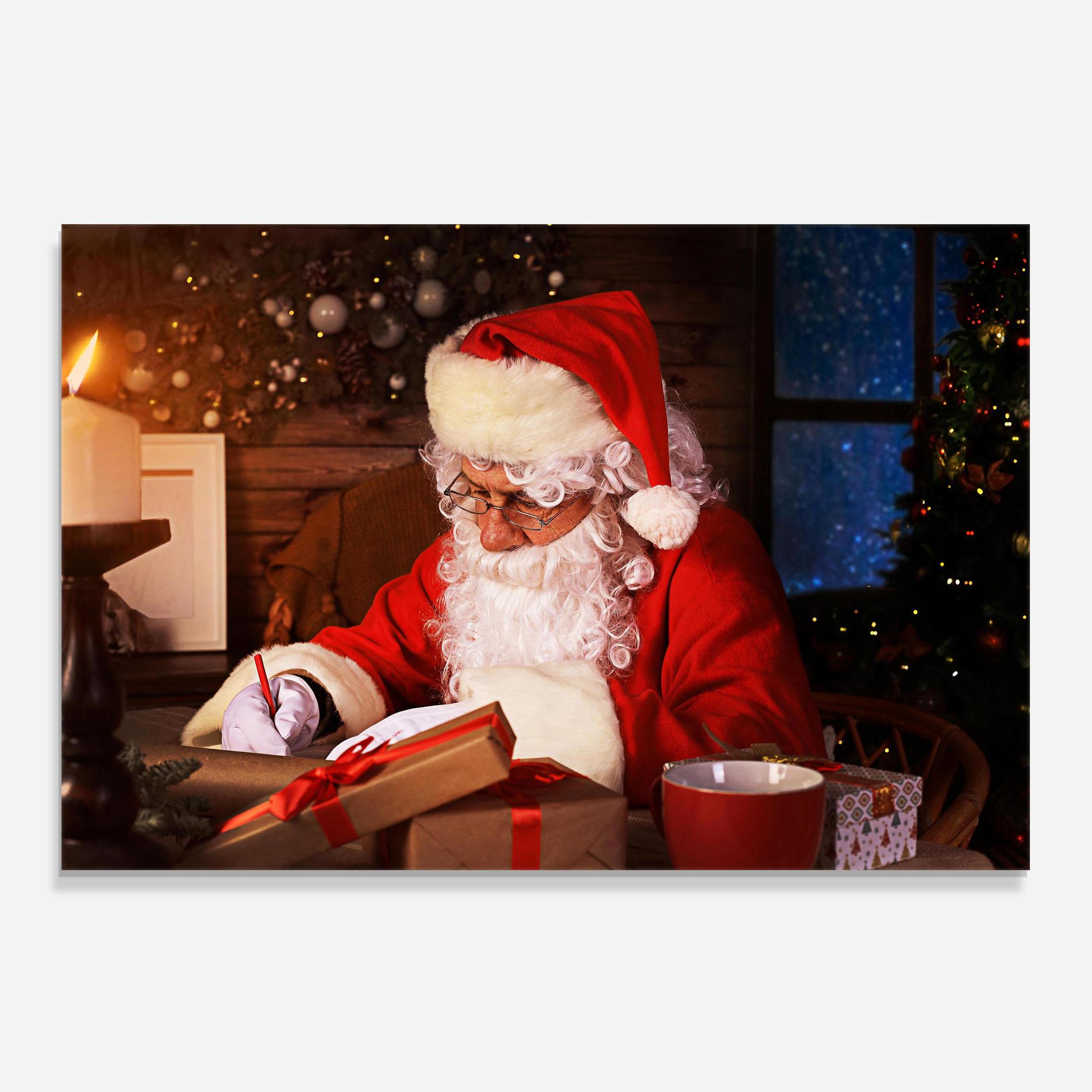 Panou Sticla Bucatarie Answering Christmas Letters mockup 0