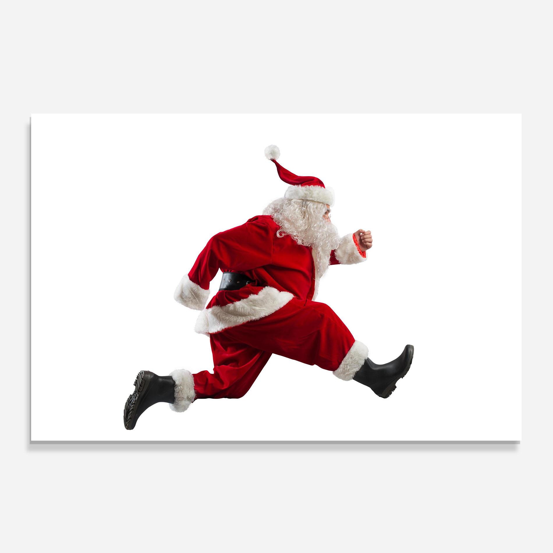 Panou Sticla Bucatarie Fast Delivery Santa mockup 0