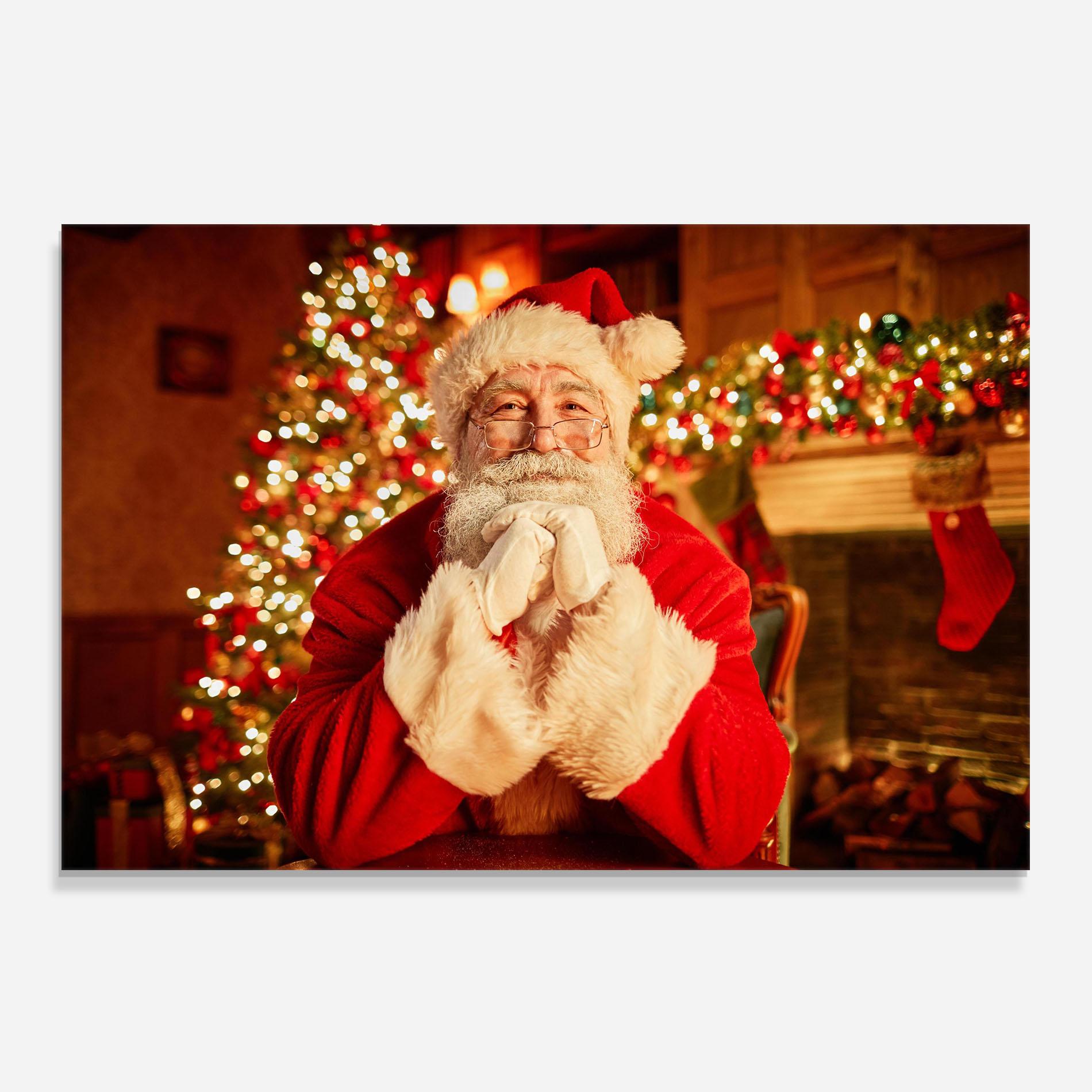 Panou Sticla Bucatarie Traditional Santa mockup 0