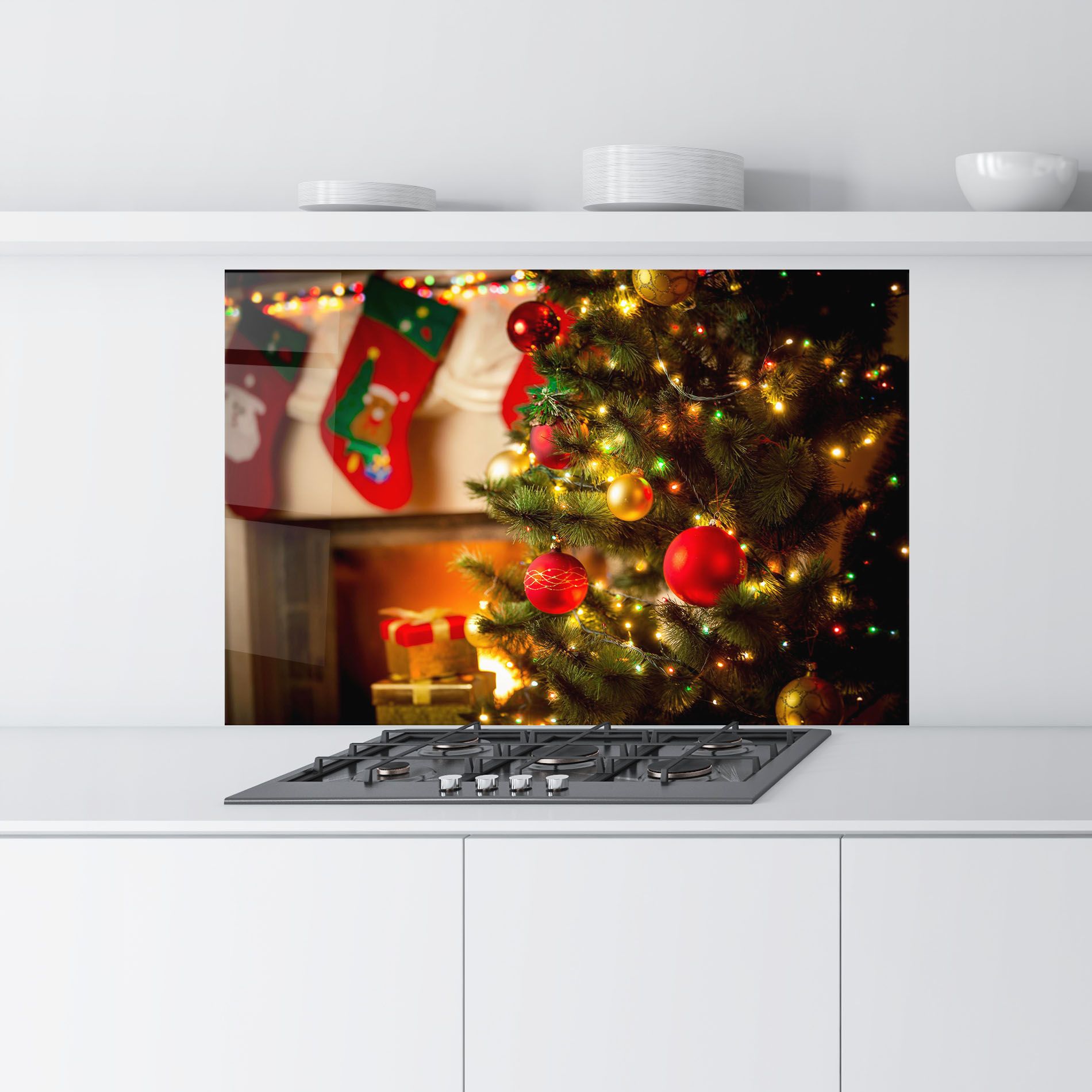 Beautiful Fireplace mockup 9