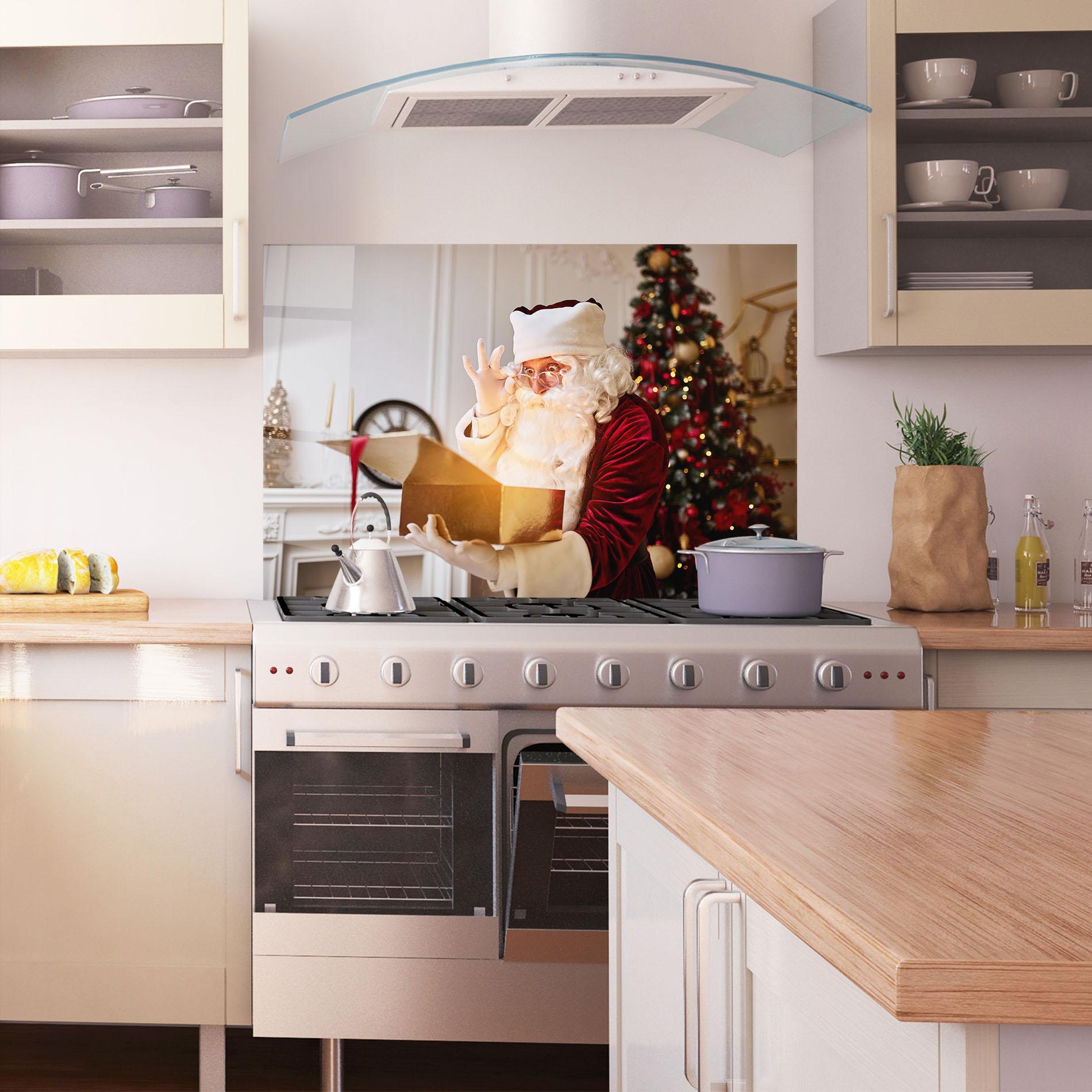 Panou Sticla Bucatarie Magical Glowing Gift mockup 1