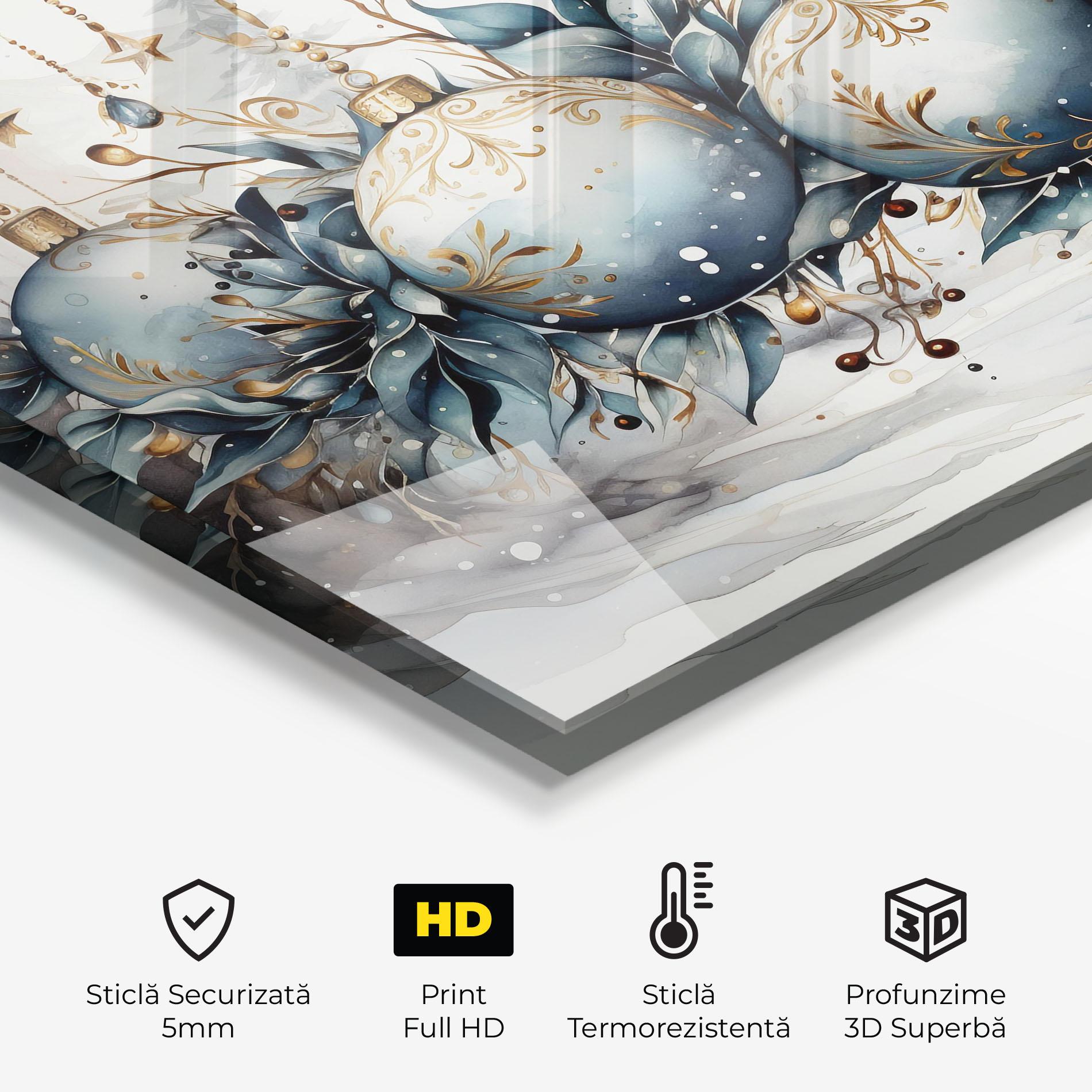 Panou Sticla Bucatarie Christmas Paper mockup 2