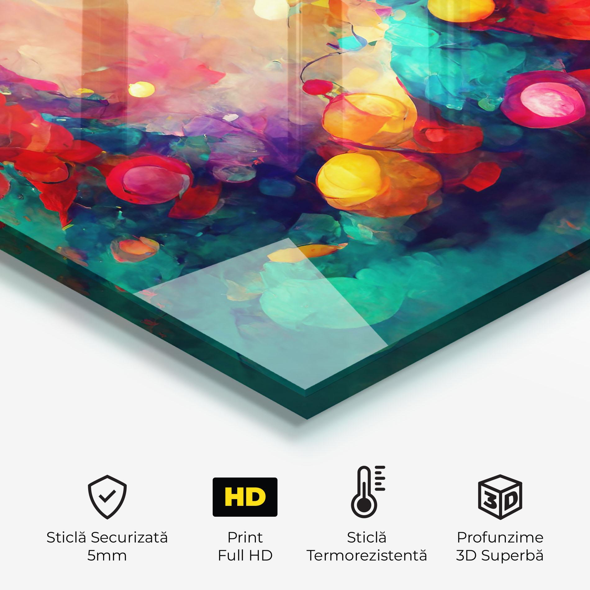 Panou Sticla Bucatarie Colorfull Winter mockup 2