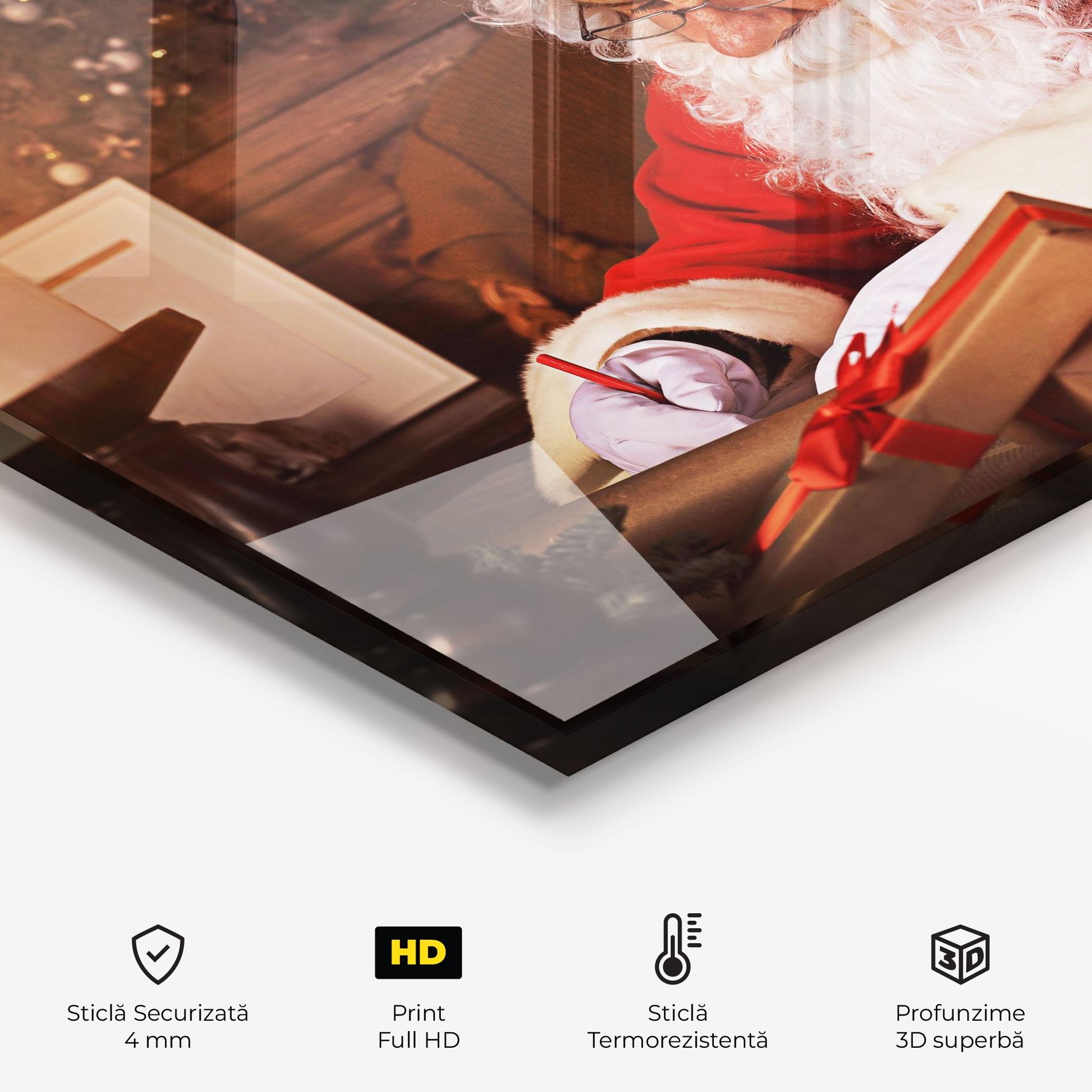 Panou Sticla Bucatarie Answering Christmas Letters mockup 2