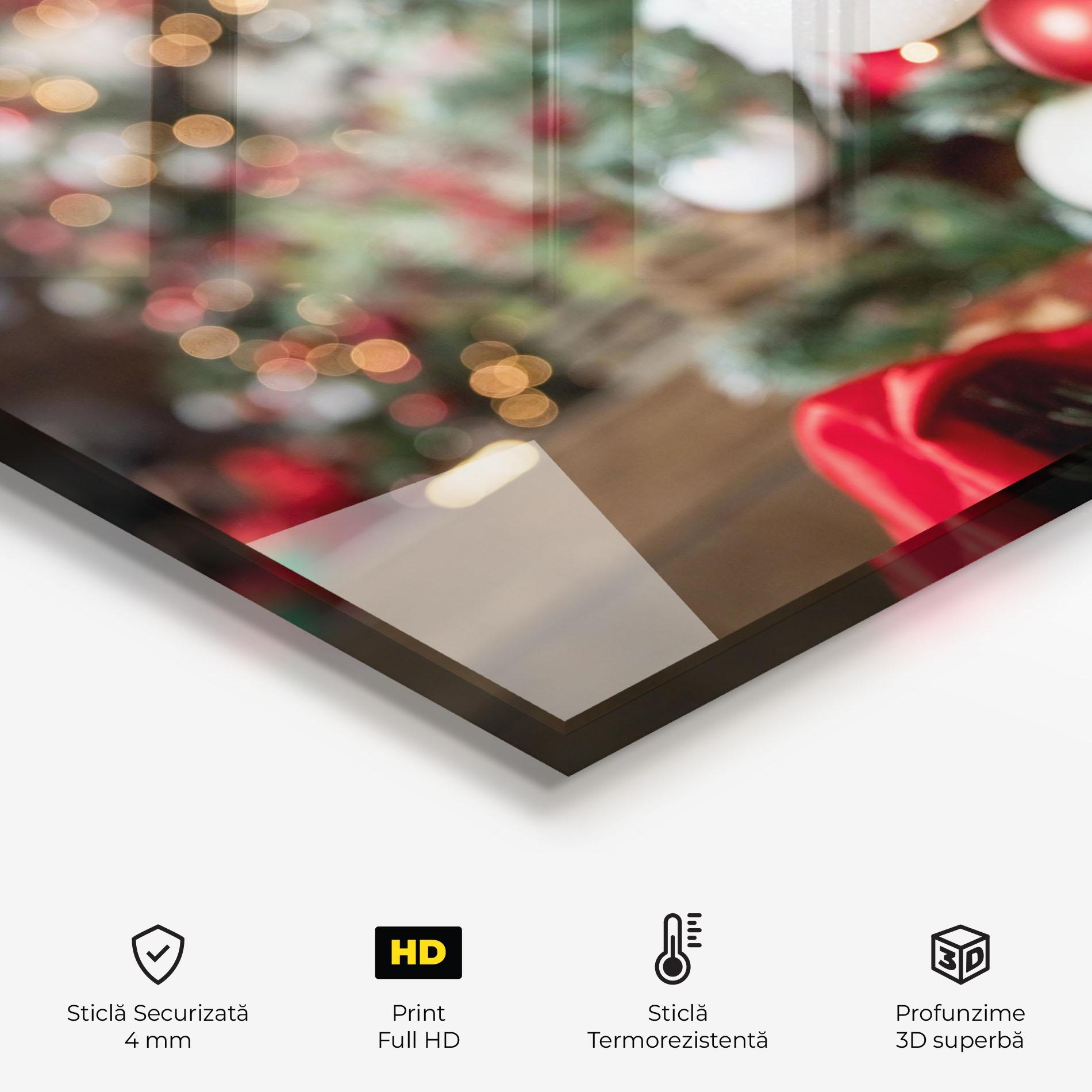 Panou Sticla Bucatarie Magic Christmas Home mockup 2