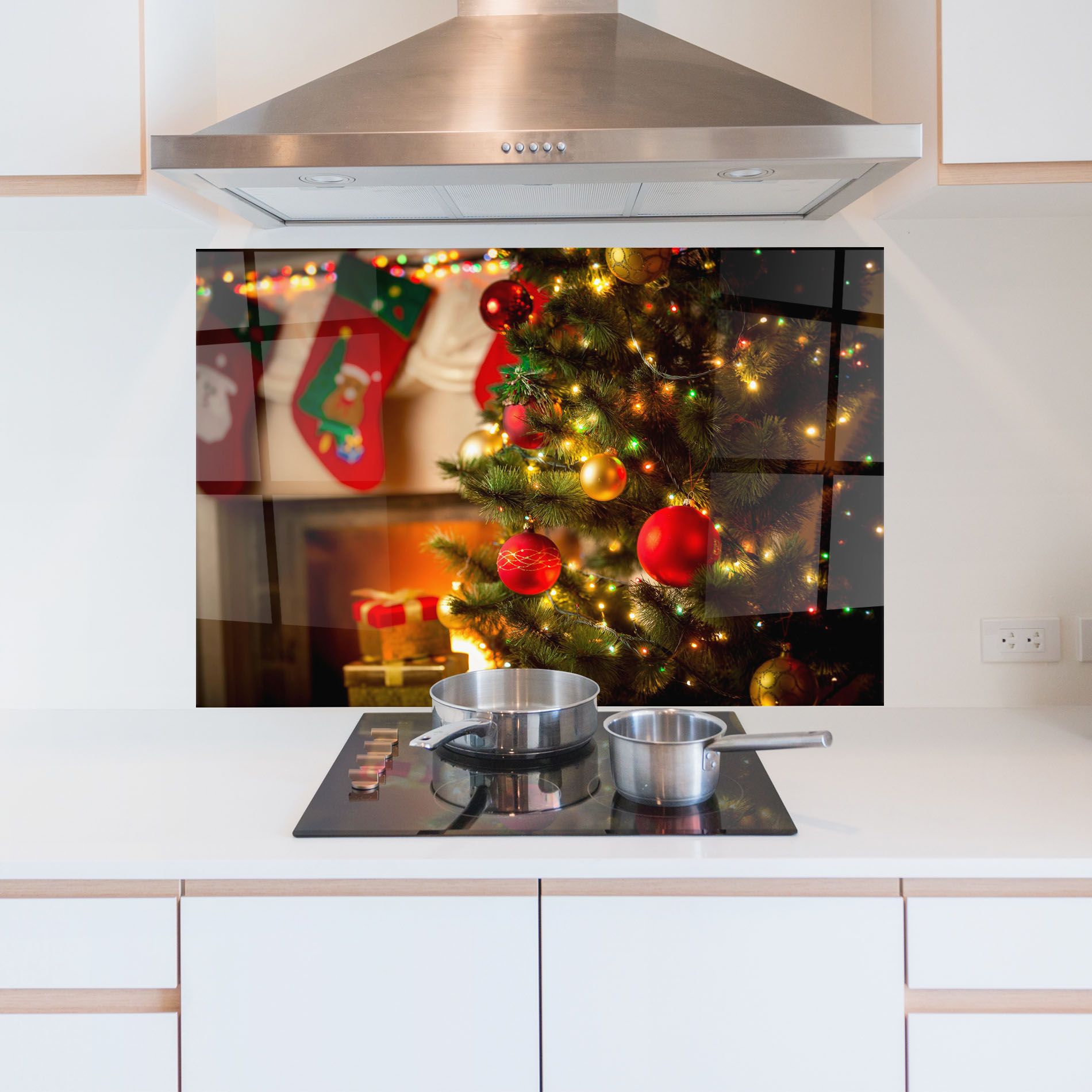 Beautiful Fireplace mockup 5