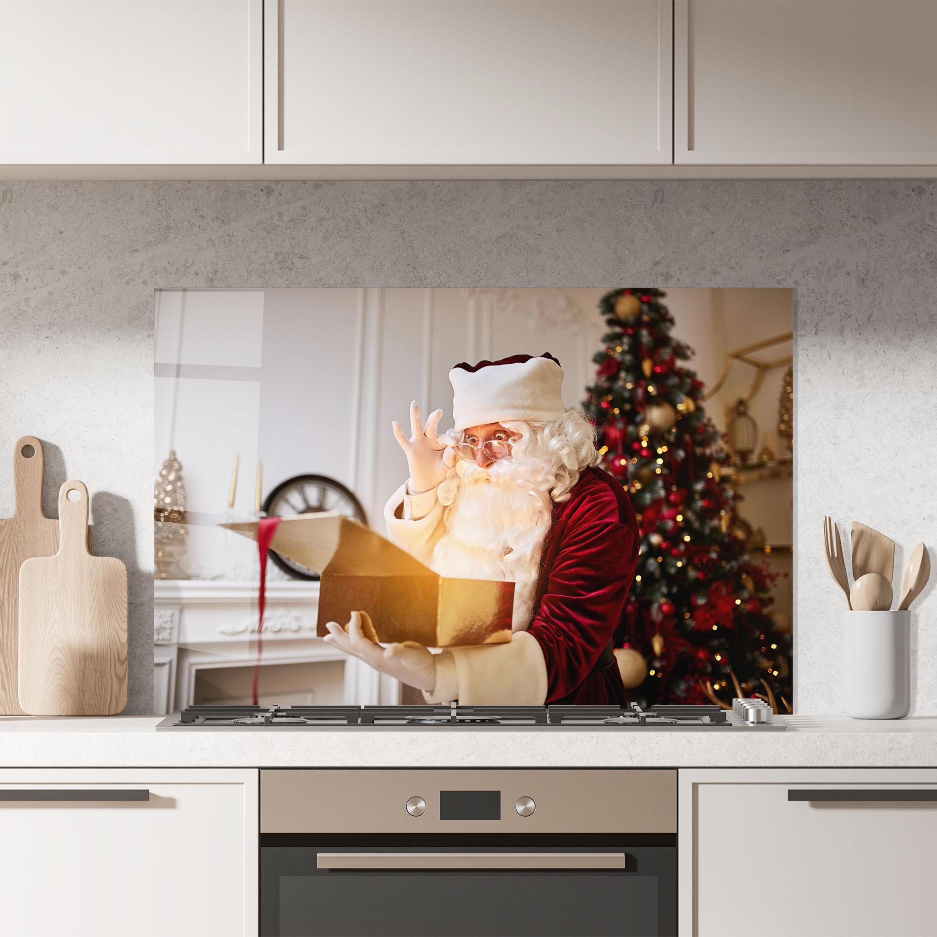 Panou Sticla Bucatarie Magical Glowing Gift mockup 7