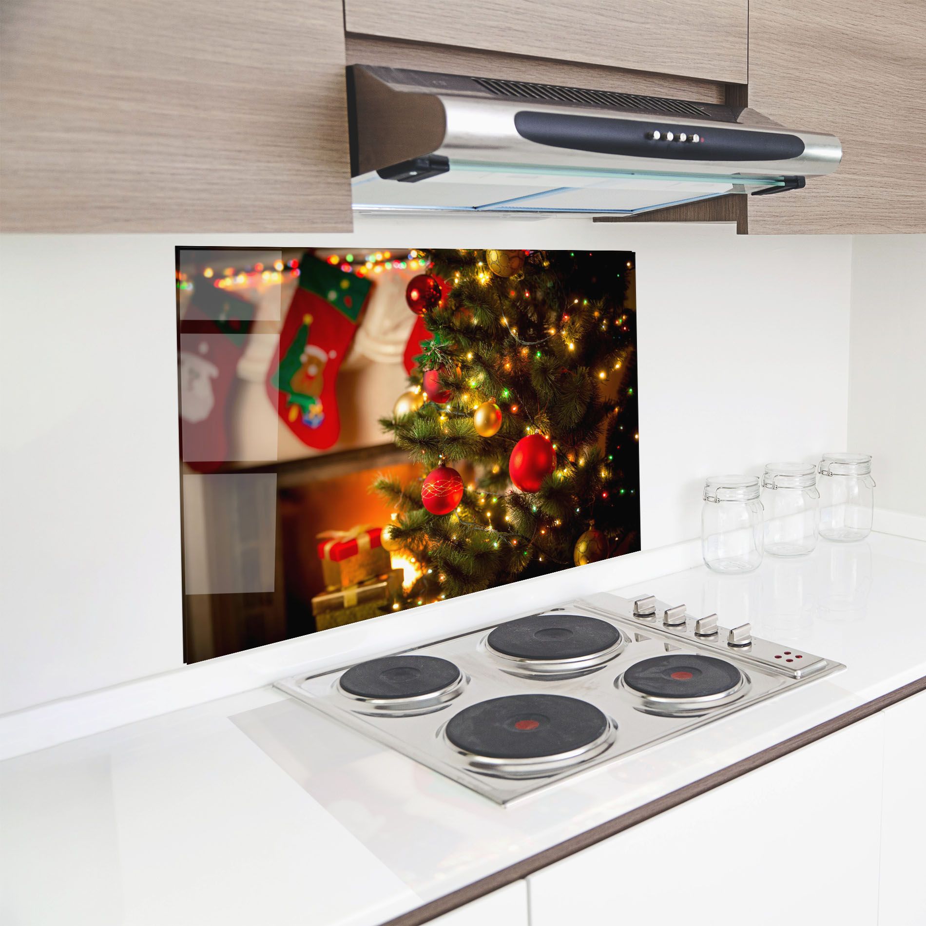 Beautiful Fireplace mockup 8