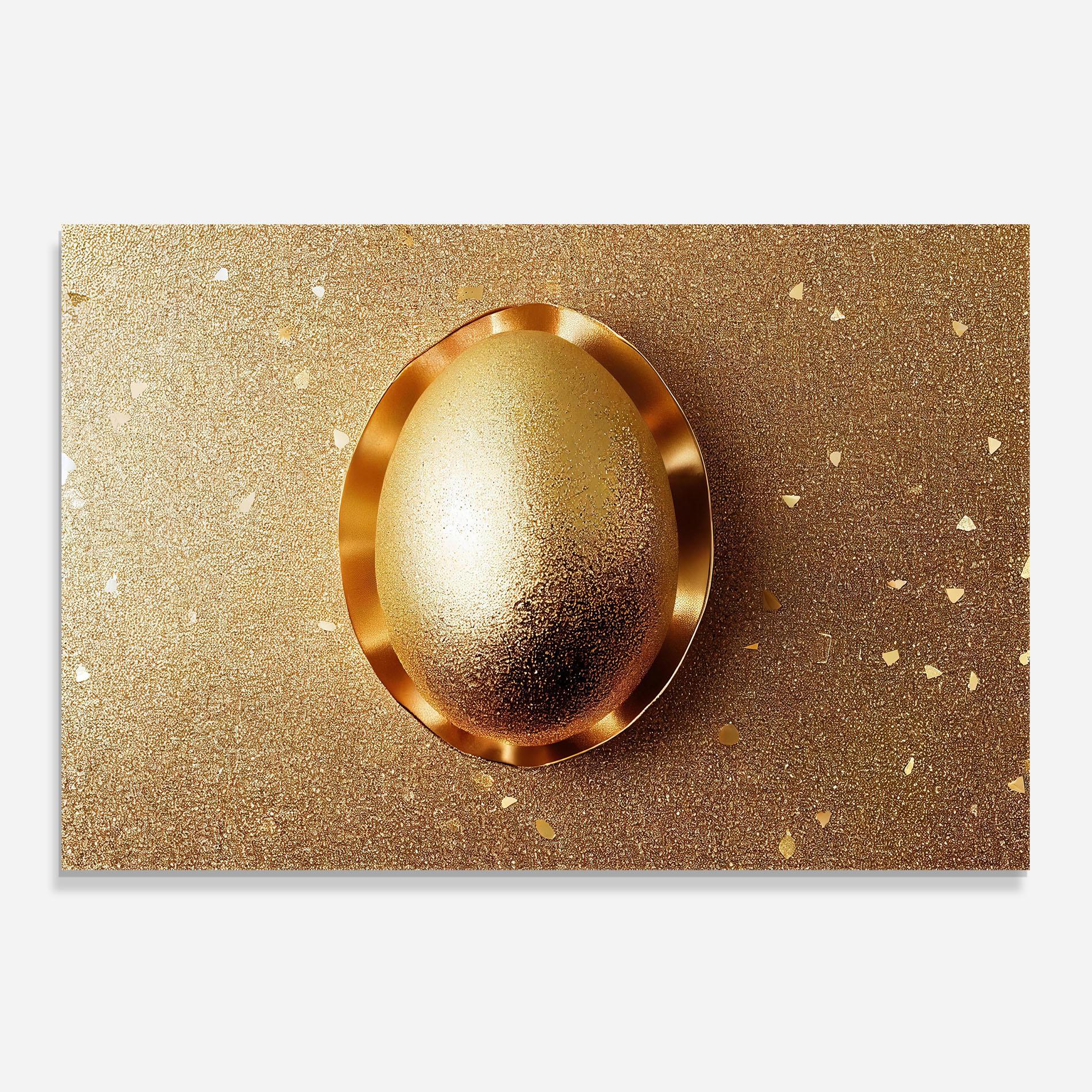Panou Sticla Bucatarie Golden Egg Chocolate mockup 0