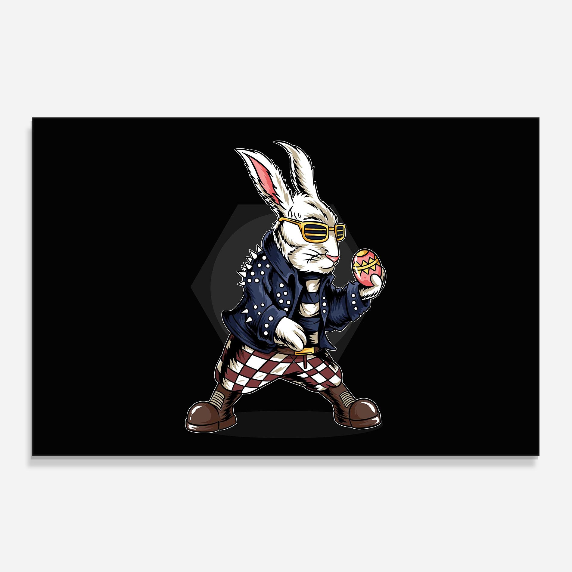 Panou Sticla Bucatarie Rabbit Rock mockup 0