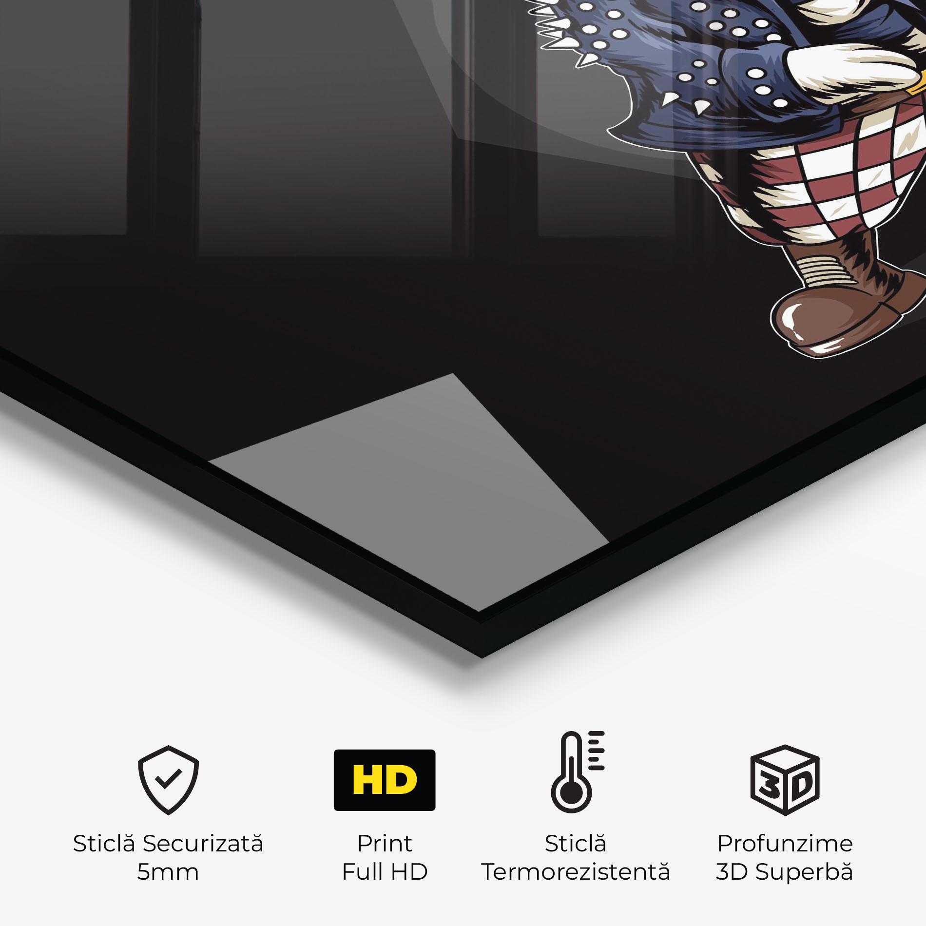 Panou Sticla Bucatarie Rabbit Rock mockup 2