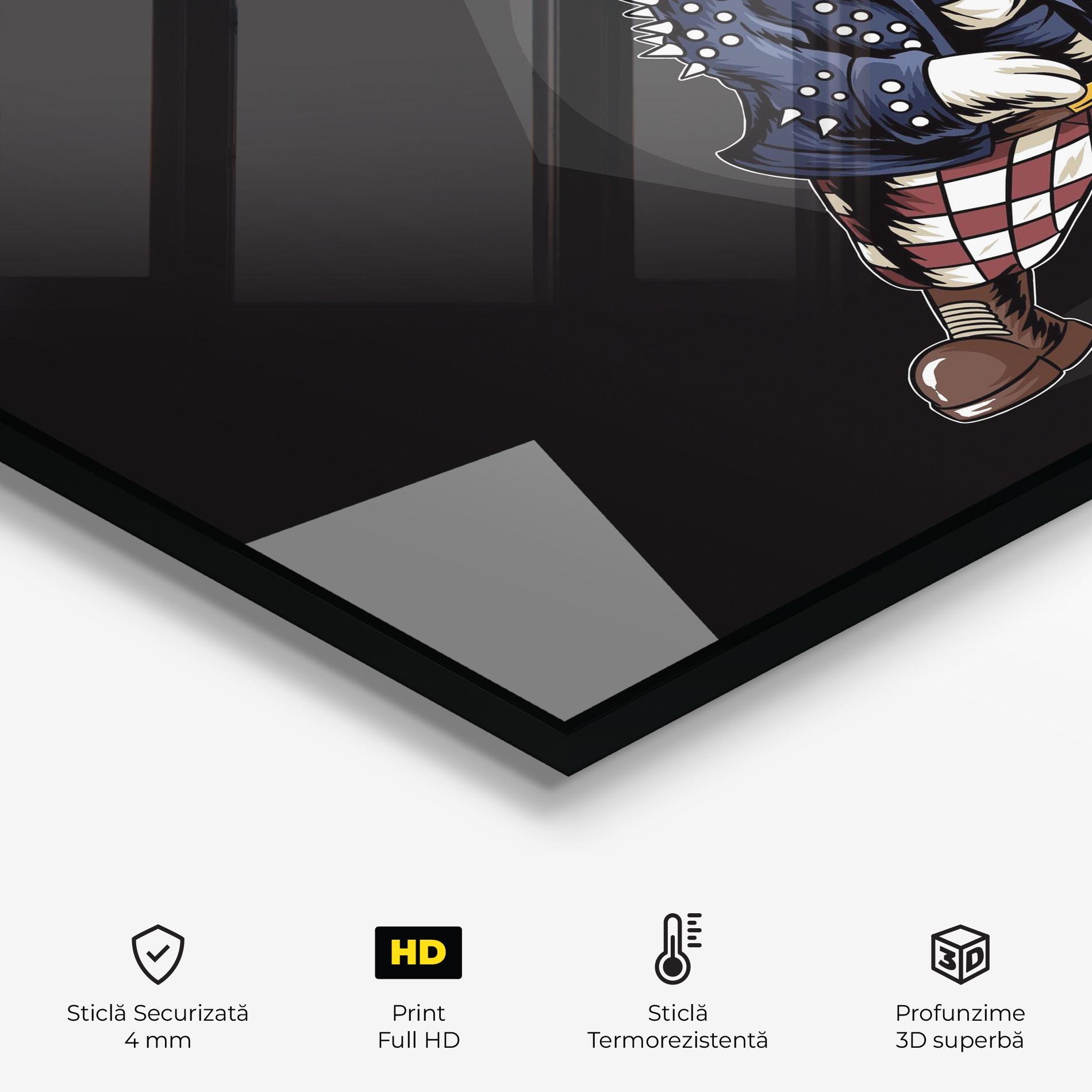 Panou Sticla Bucatarie Rabbit Rock mockup 2