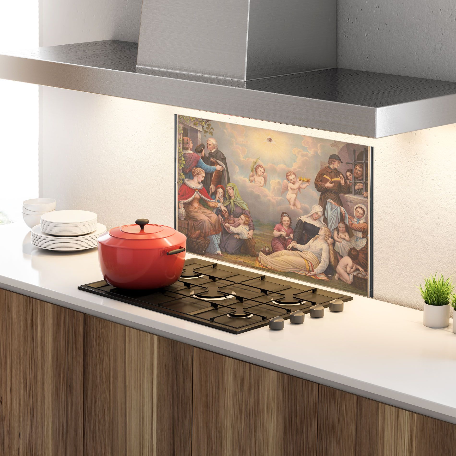 Jesus Old Painting mockup 4