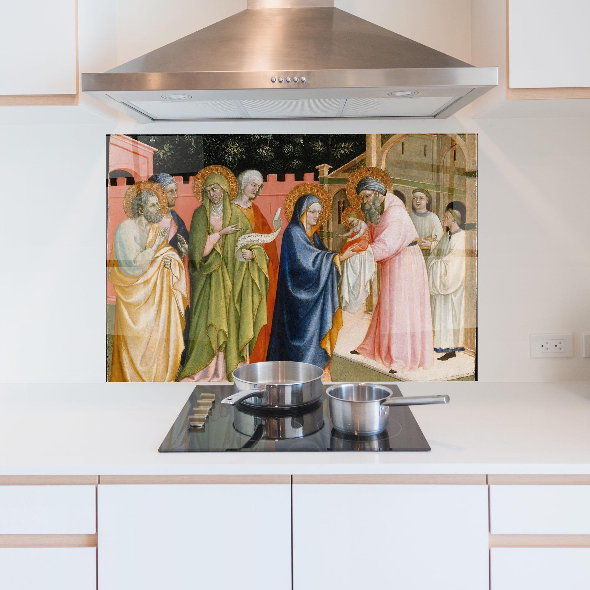 Panou Sticla Bucatarie Healing Touch mockup 5