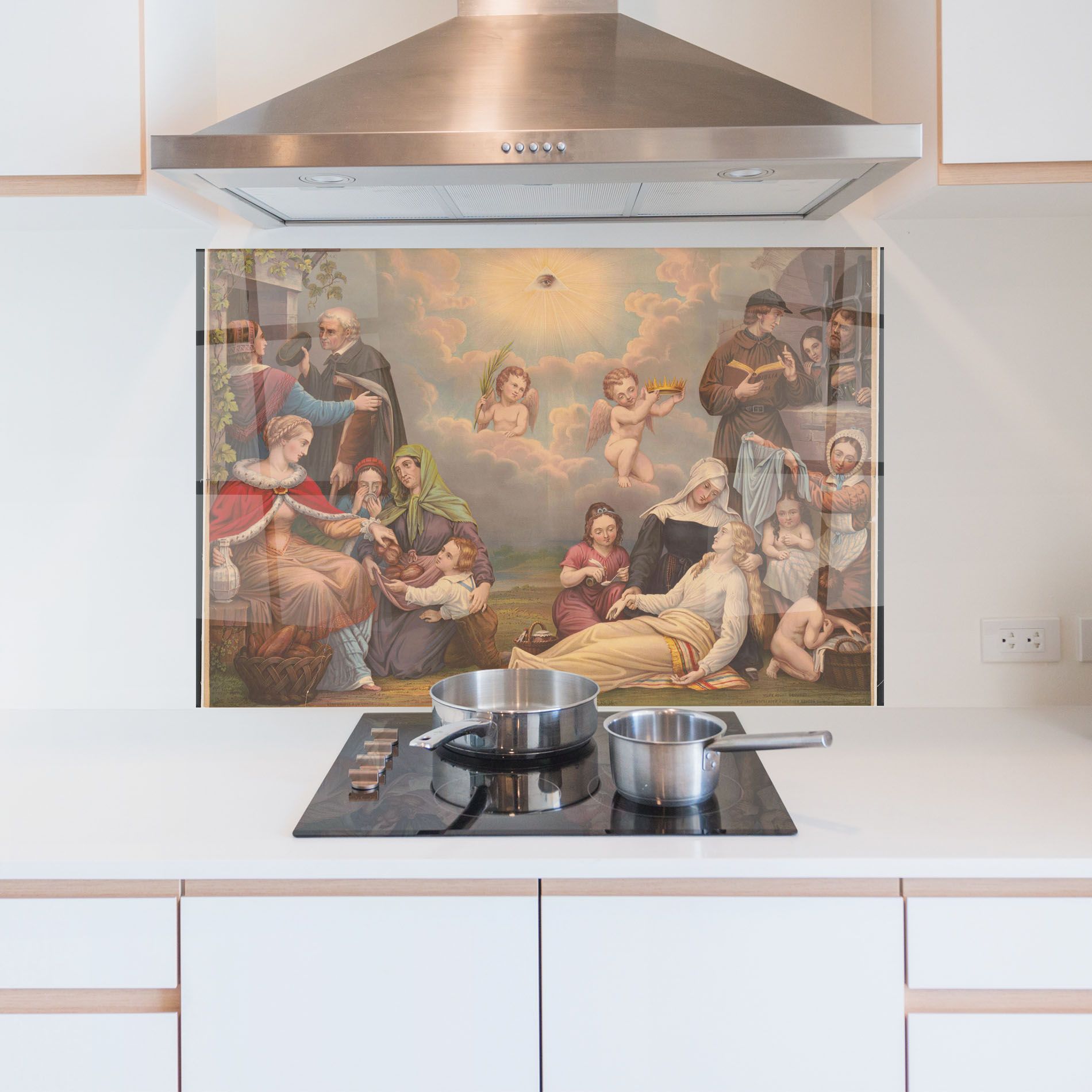 Jesus Old Painting mockup 5