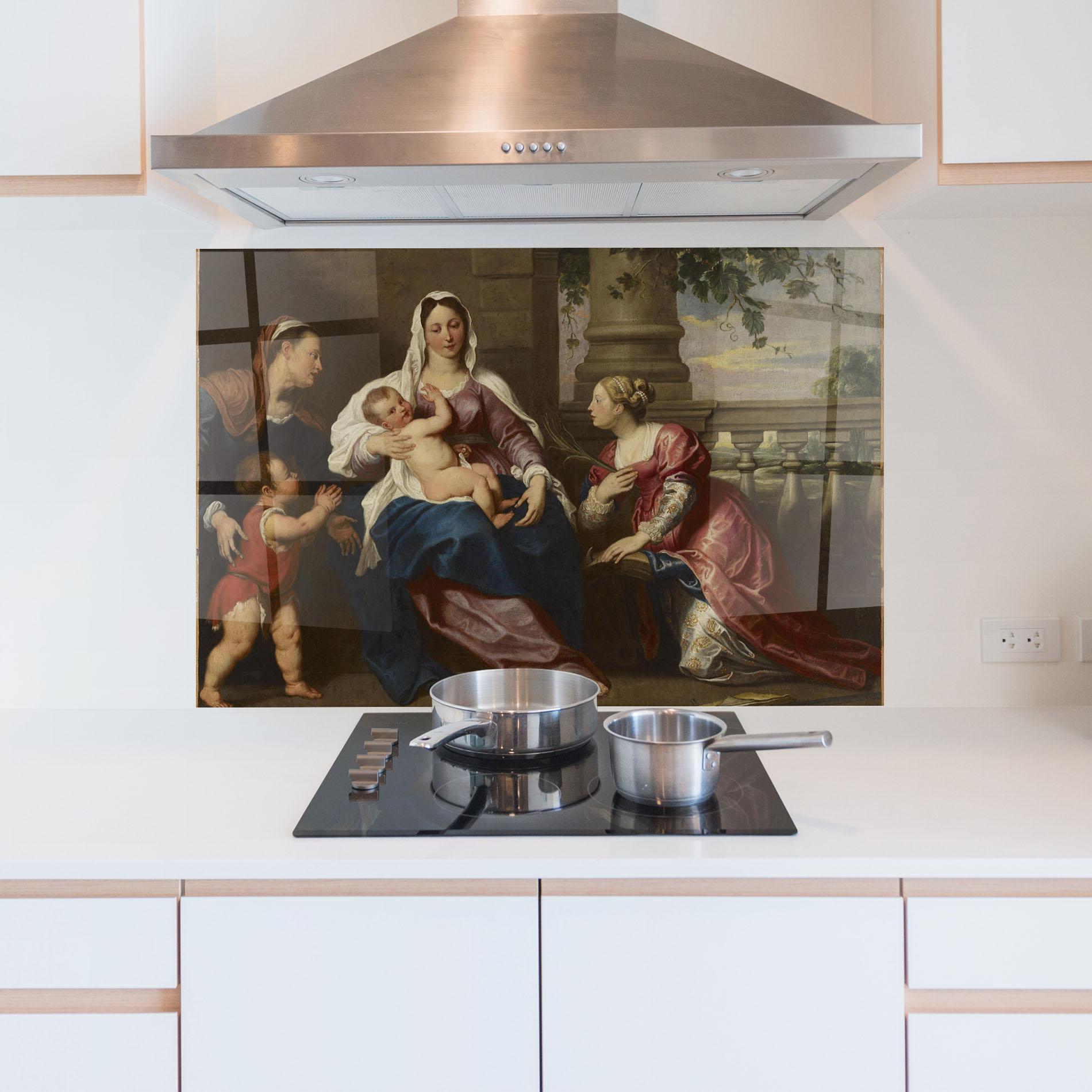 Panou Sticla Bucatarie Risen Glory mockup 5