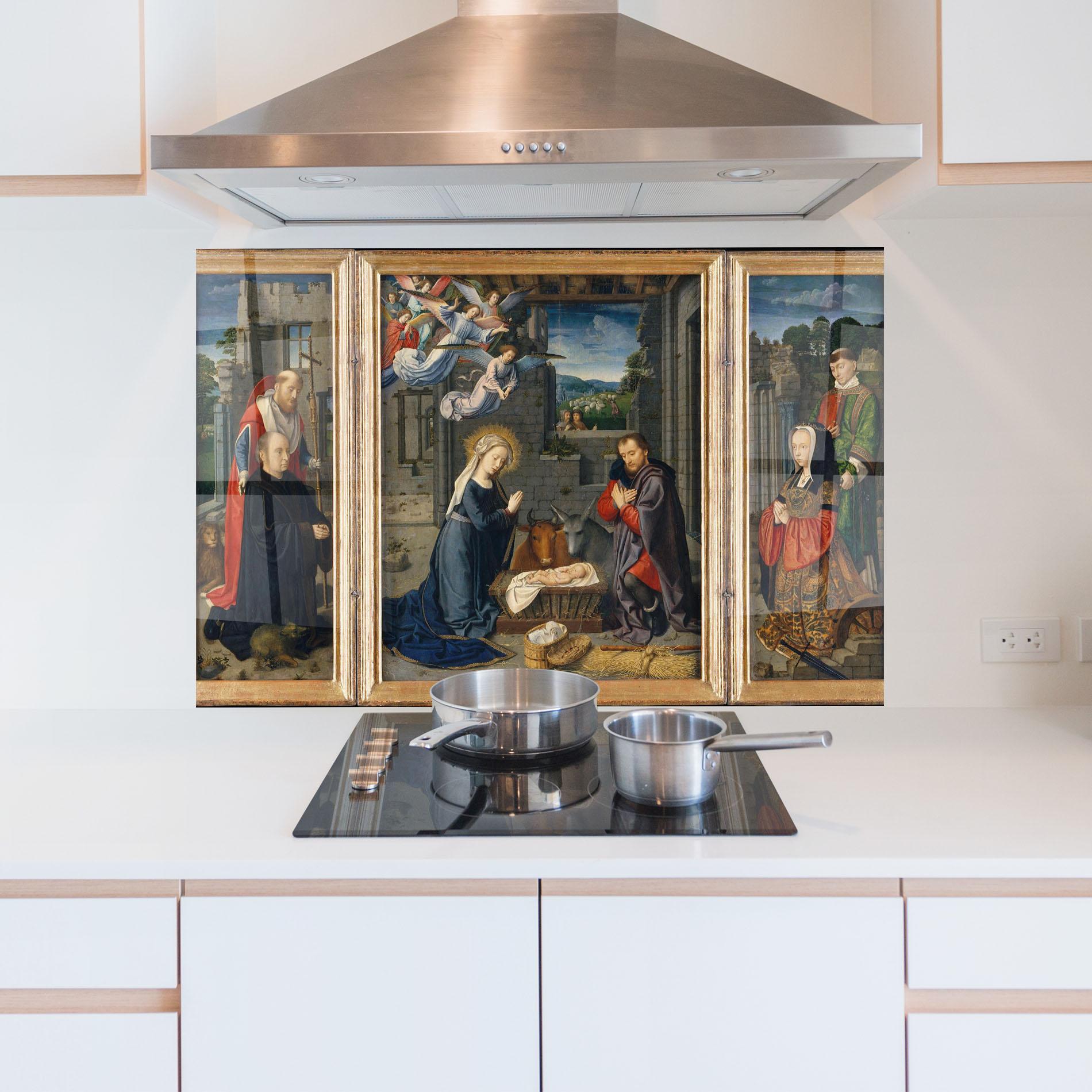 Panou Sticla Bucatarie Window Divine View mockup 5