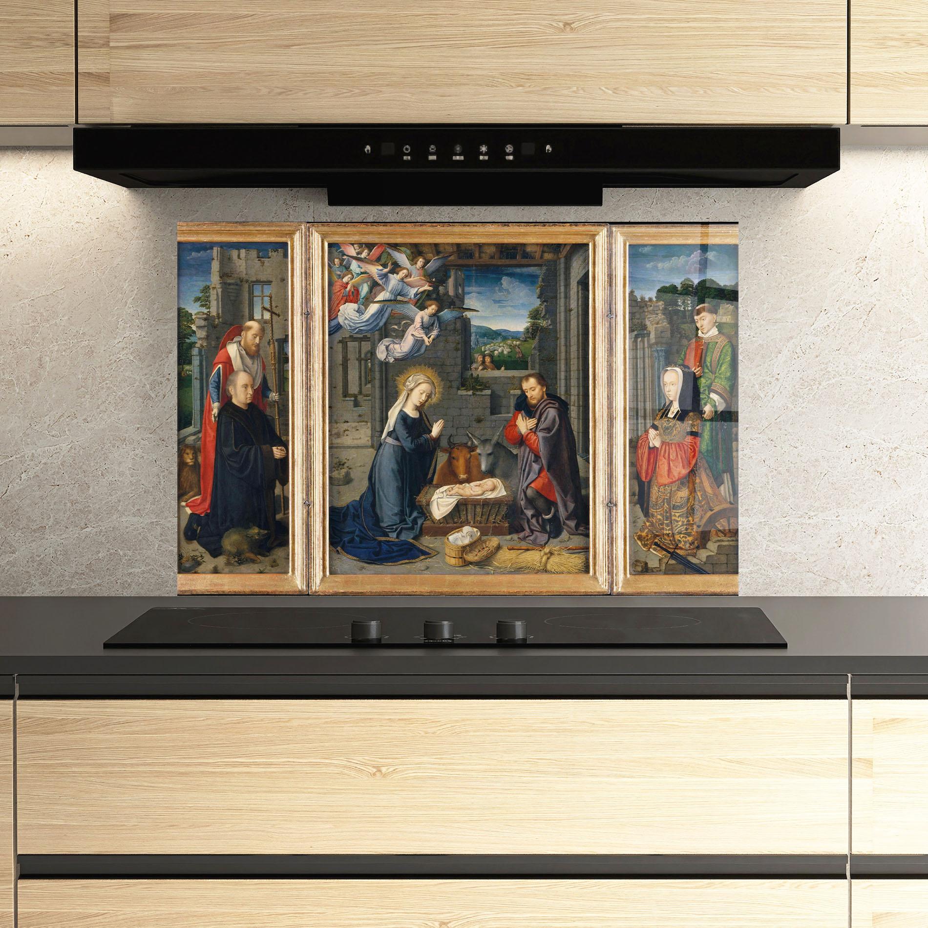 Panou Sticla Bucatarie Window Divine View mockup 3