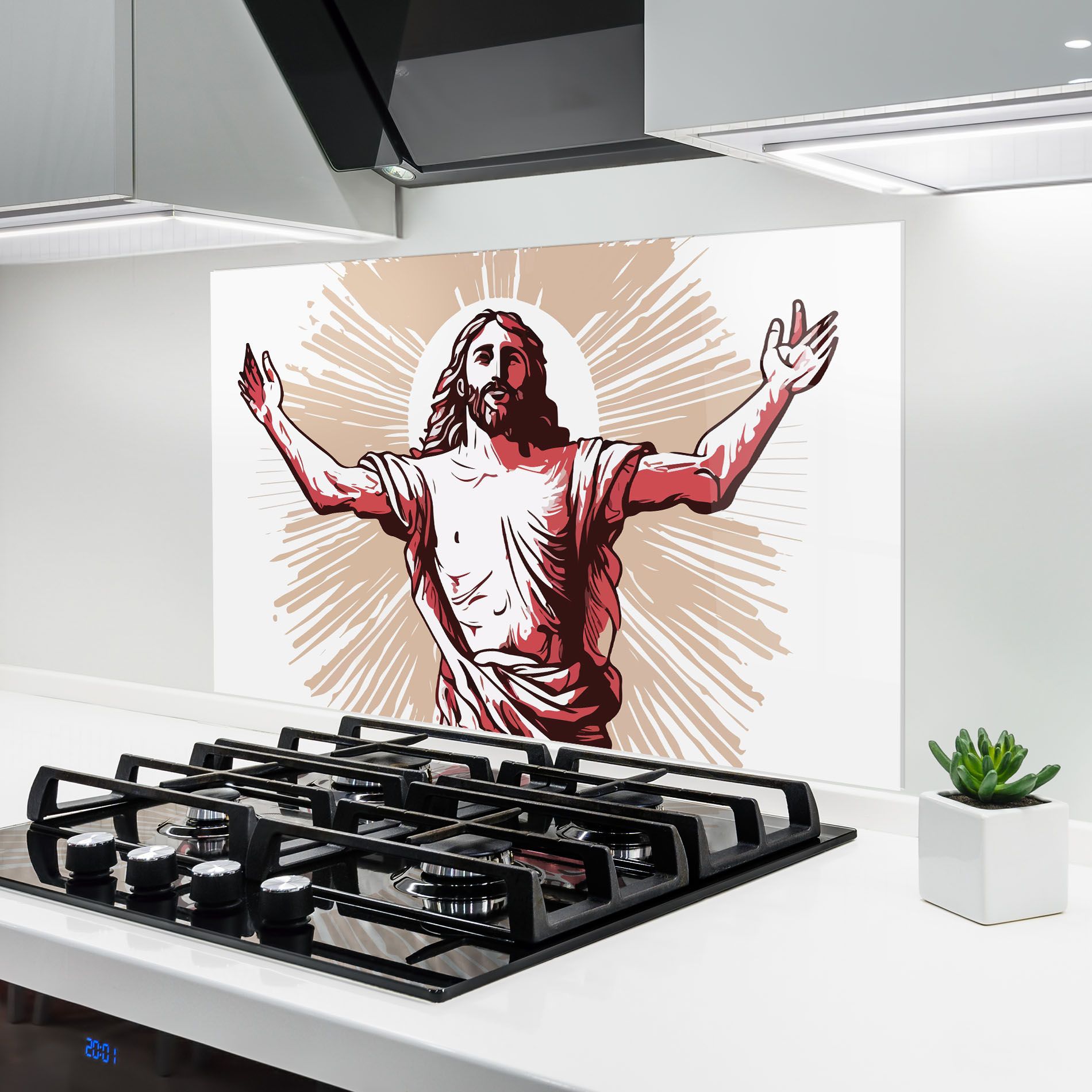 Artistic Jesus mockup 6