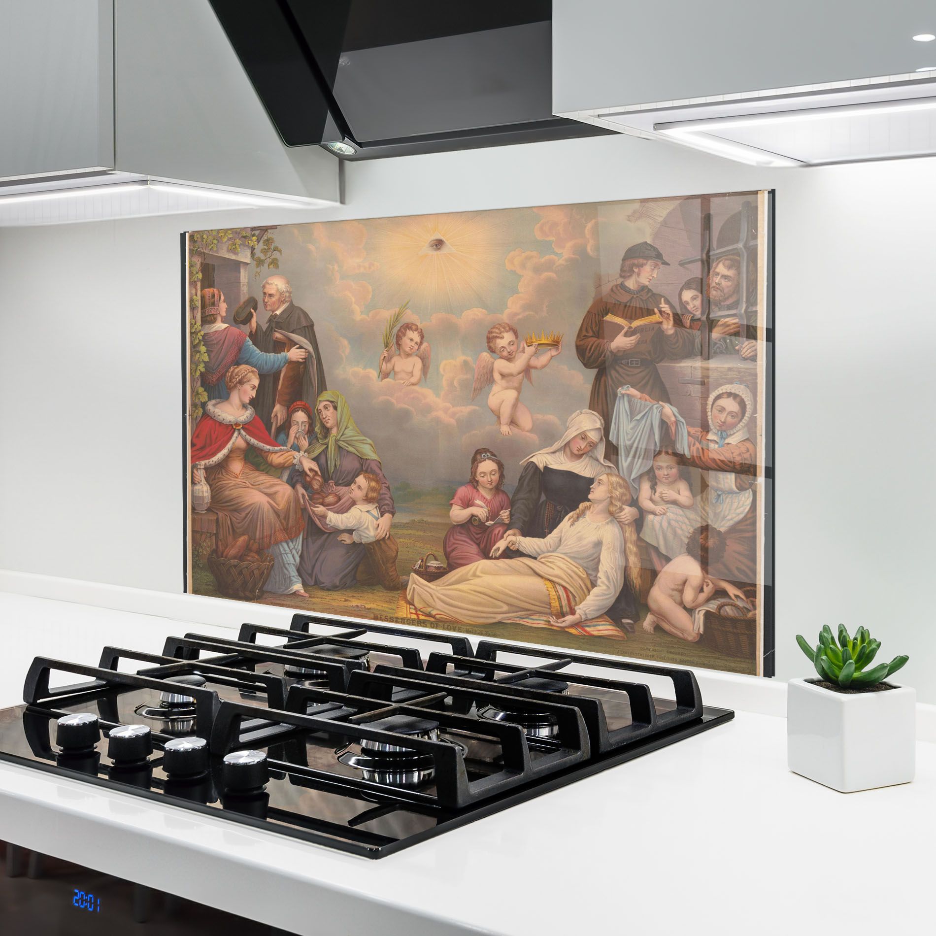 Jesus Old Painting mockup 6