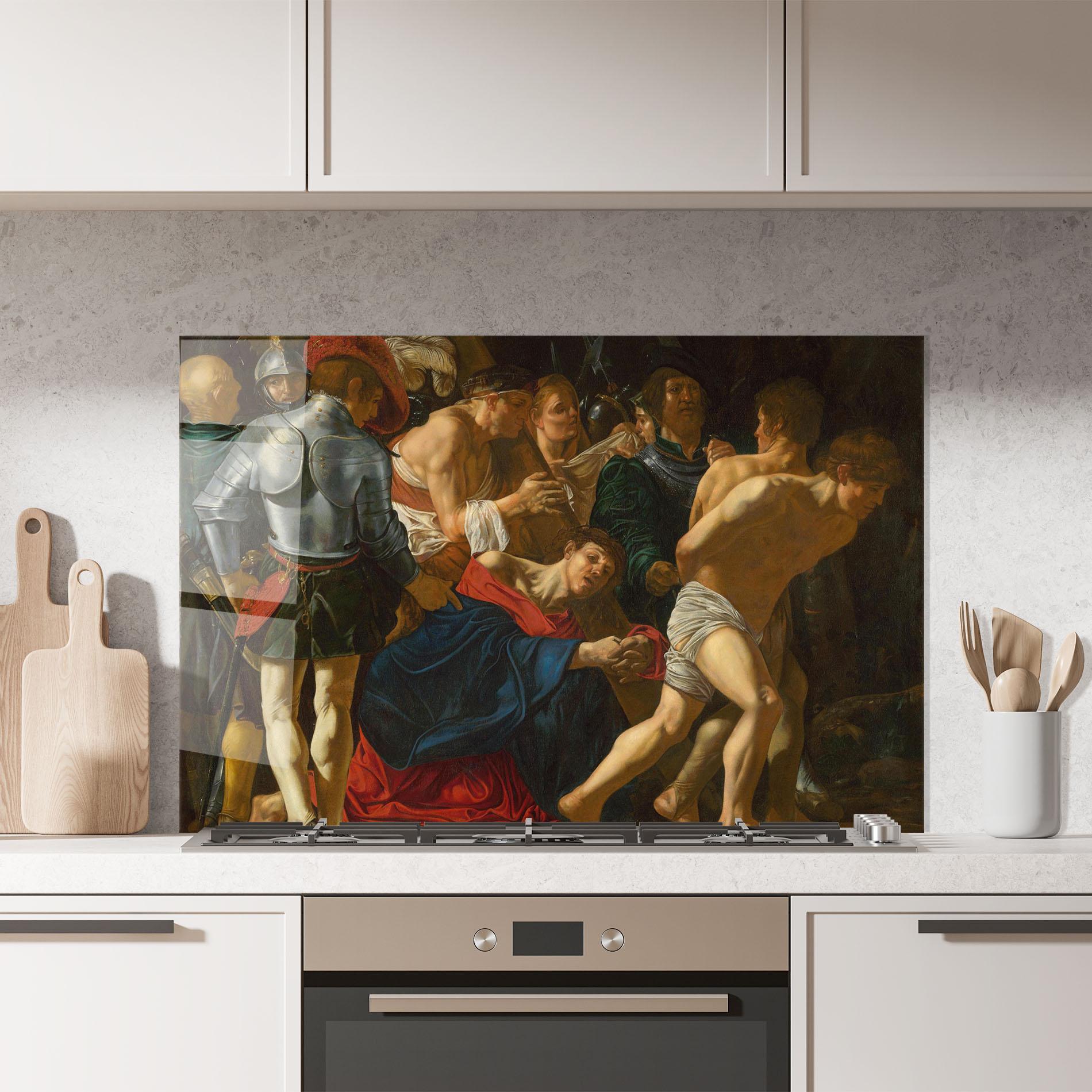 Panou Sticla Bucatarie Old Running mockup 7