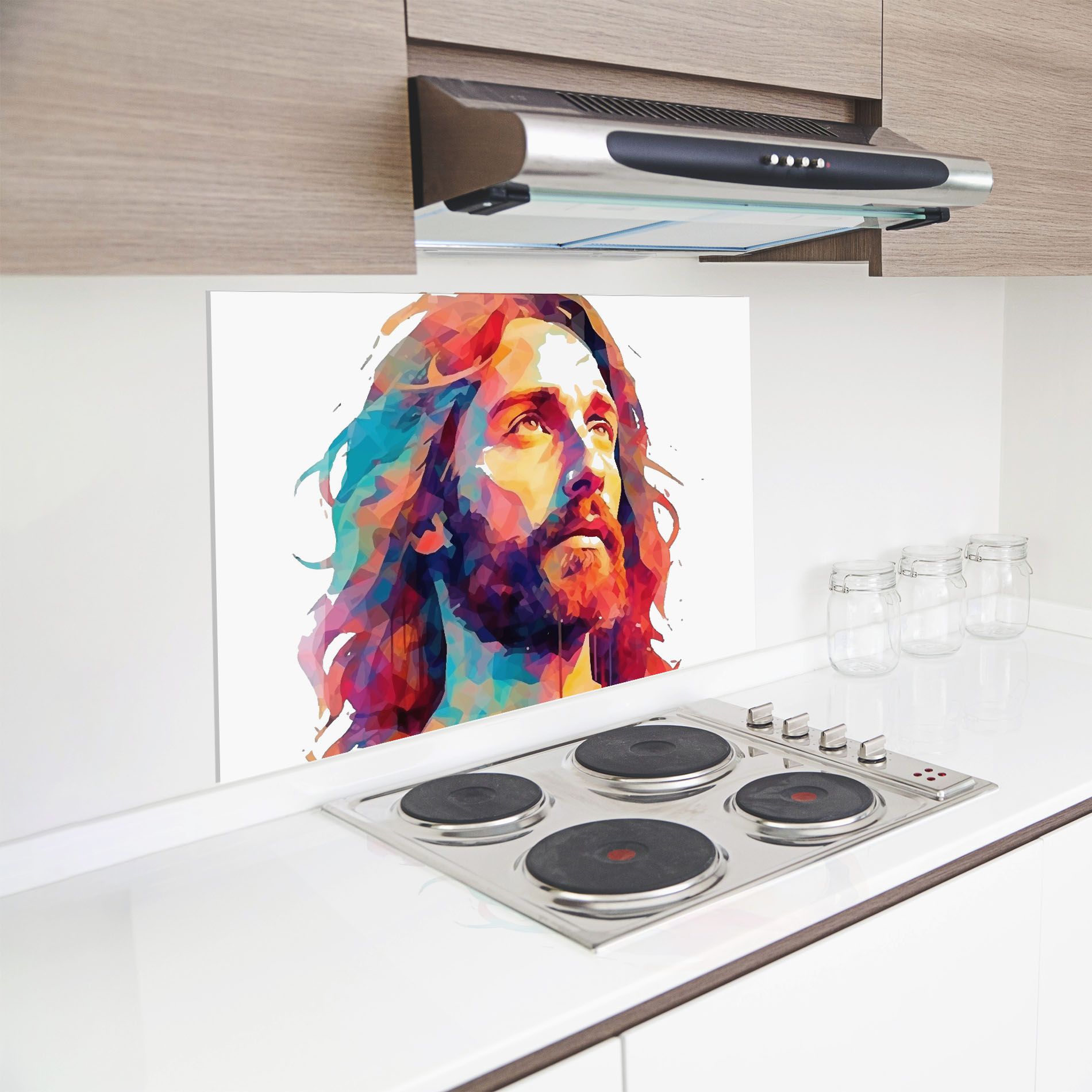 Colorful Jesus mockup 8