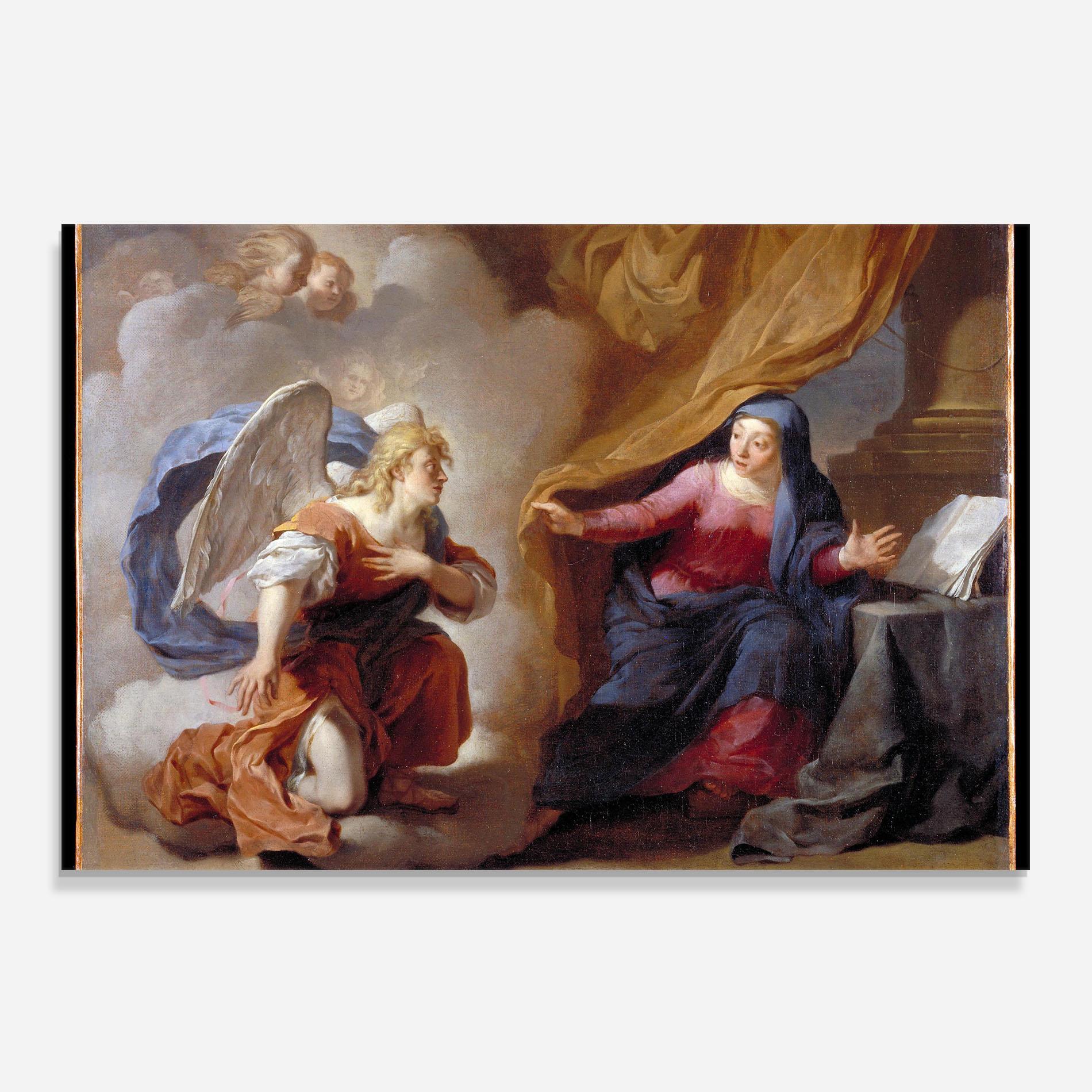 Panou Sticla Bucatarie Painting Old Angel mockup 0