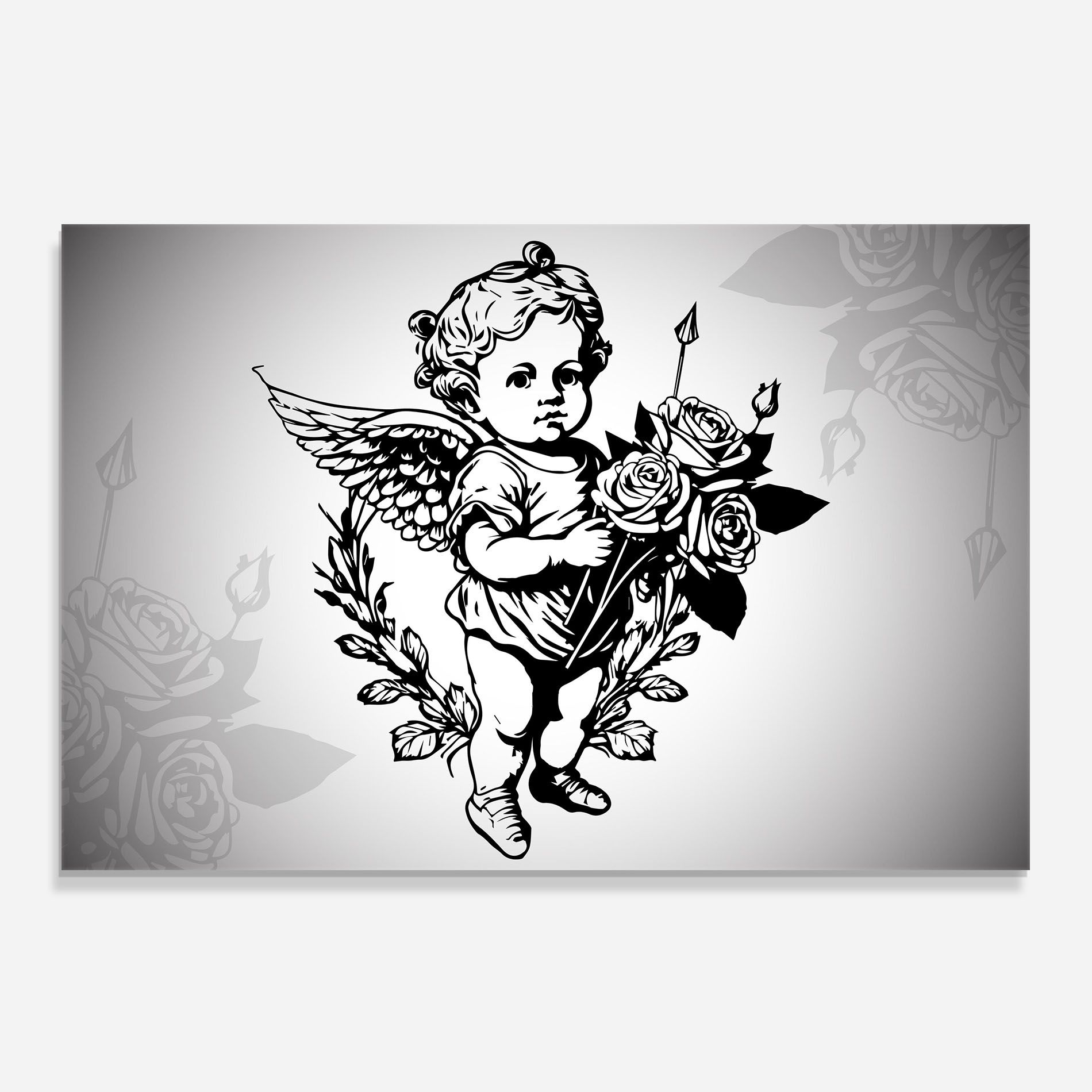 Roses Angel mockup 0