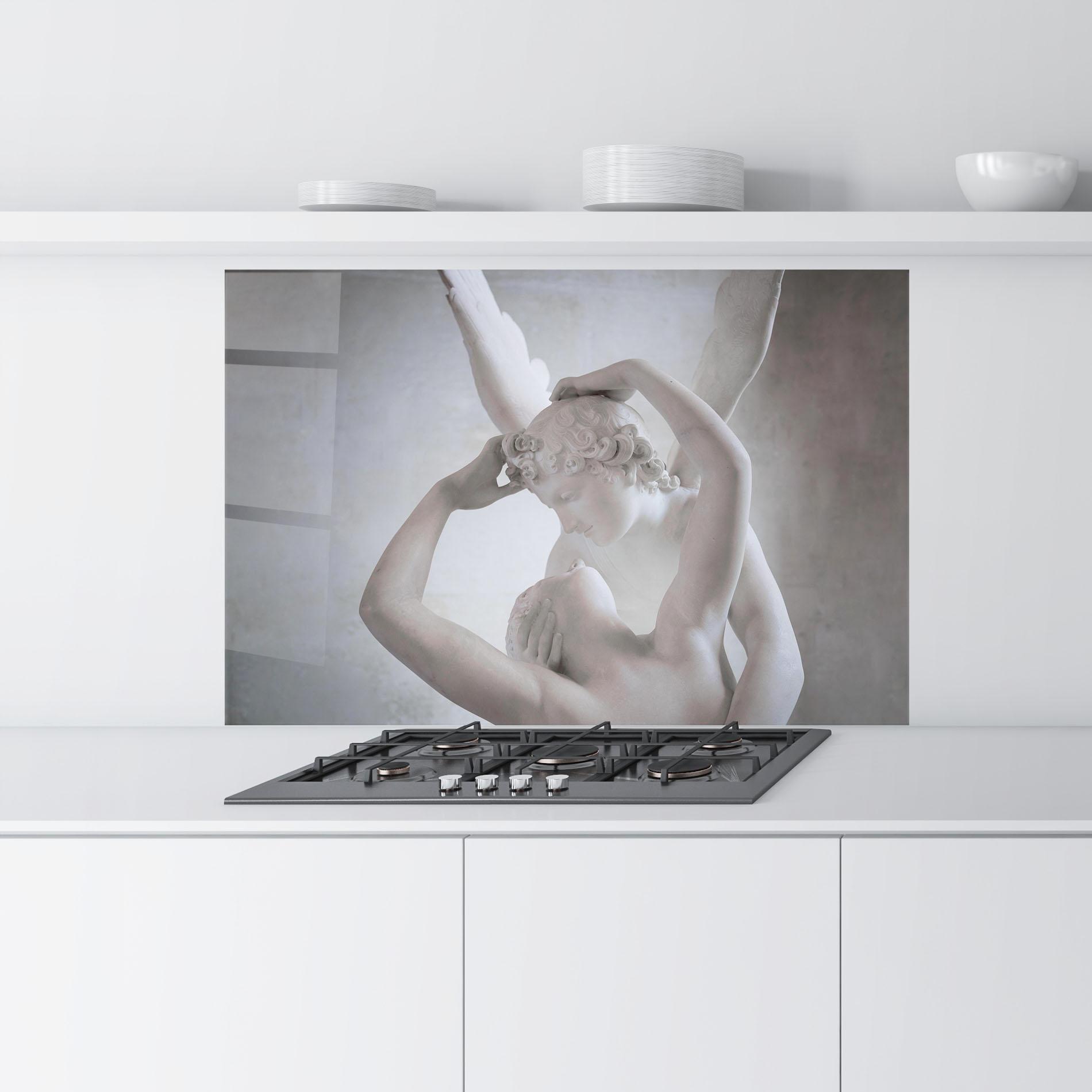 Panou Sticla Bucatarie Angel Kiss mockup 9