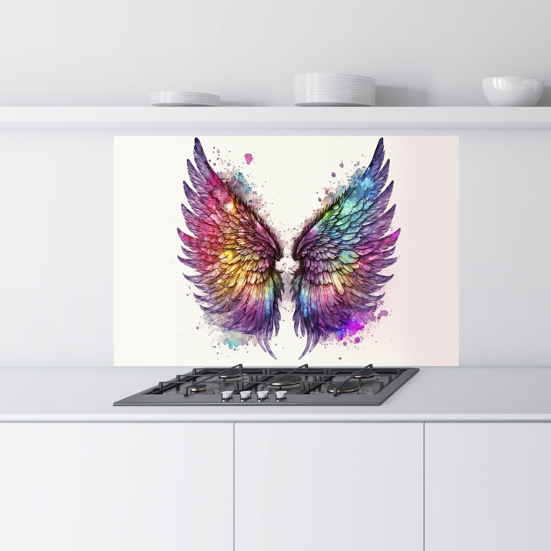Magic Watercolor Wings mockup 9