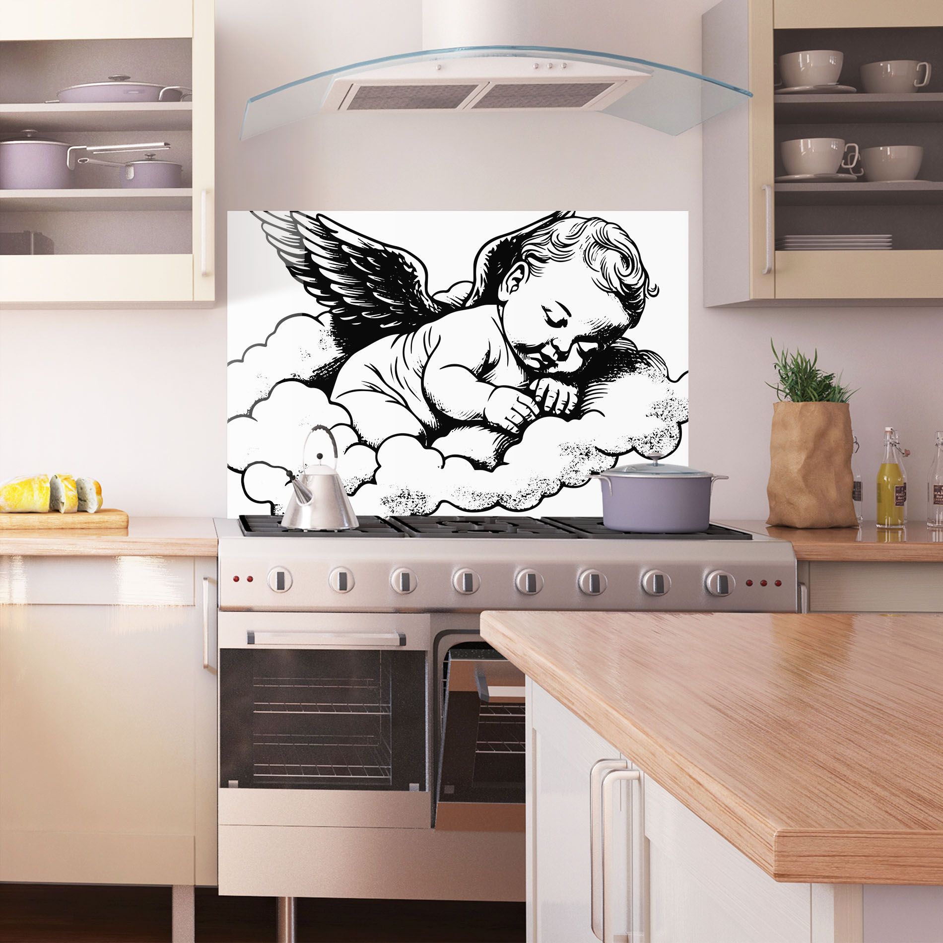 Angel Sleeping mockup 1