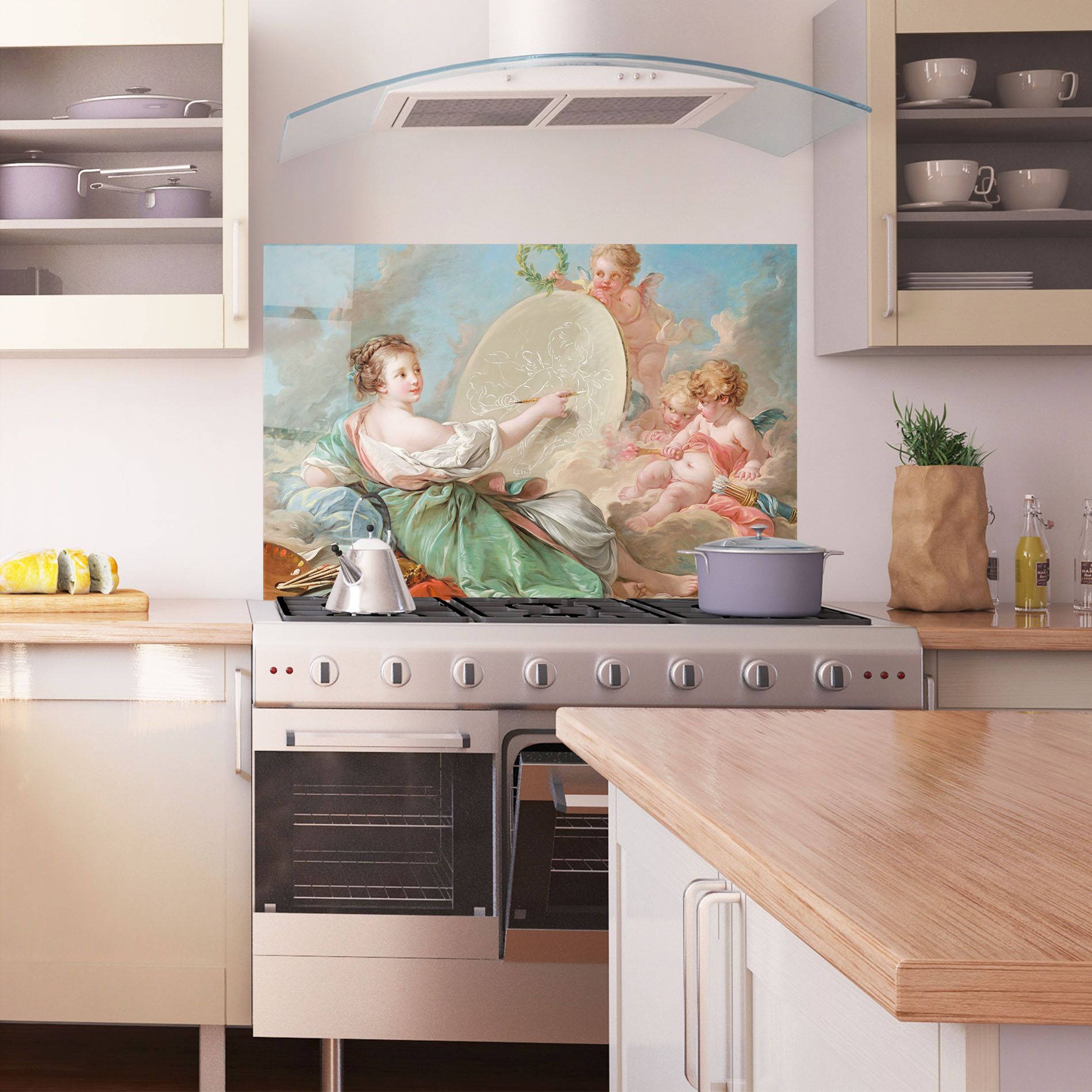 Painting Cute Angels mockup 1