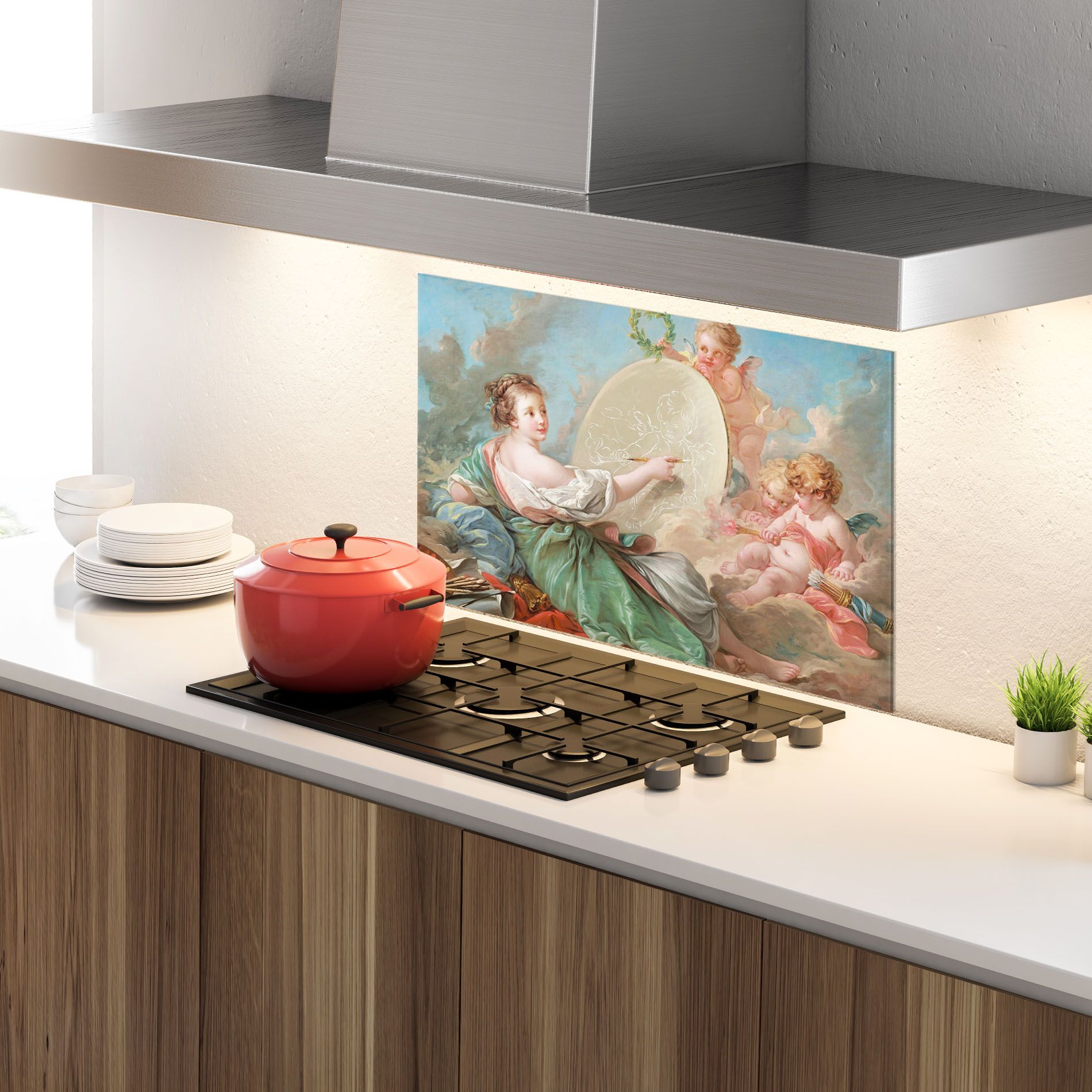 Painting Cute Angels mockup 4