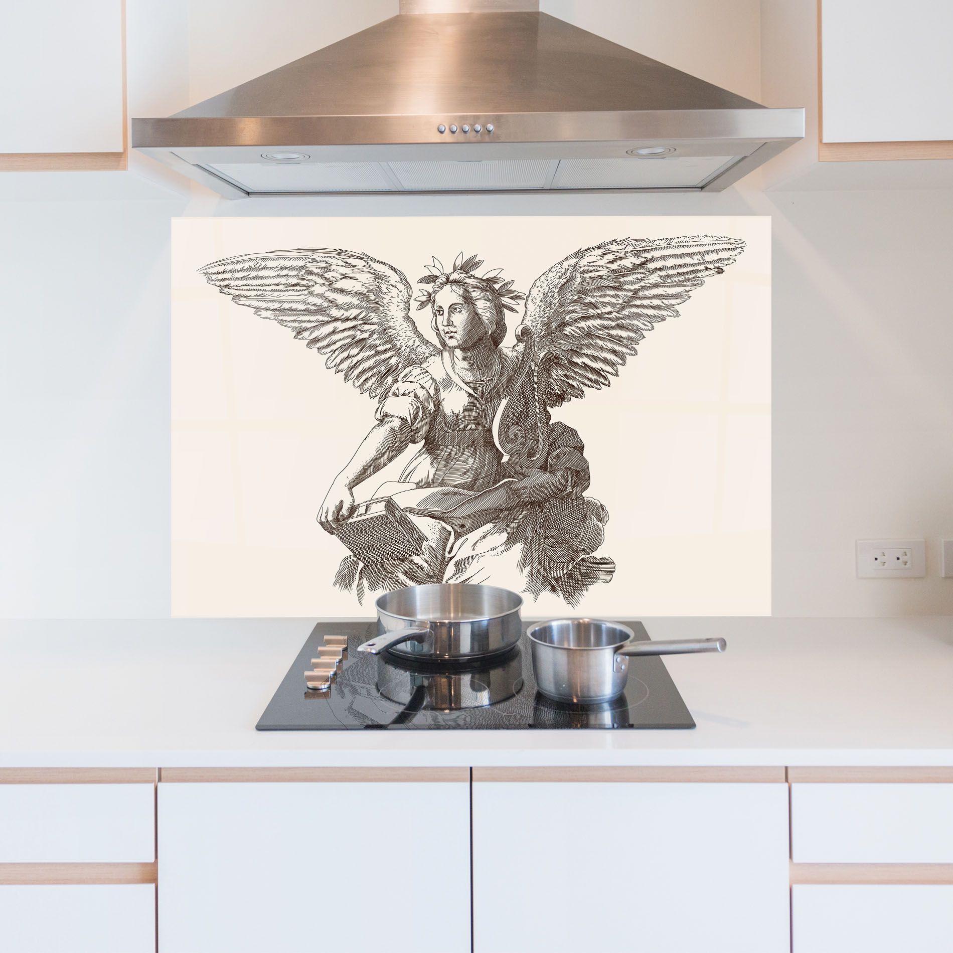 Brown Line Angel mockup 5