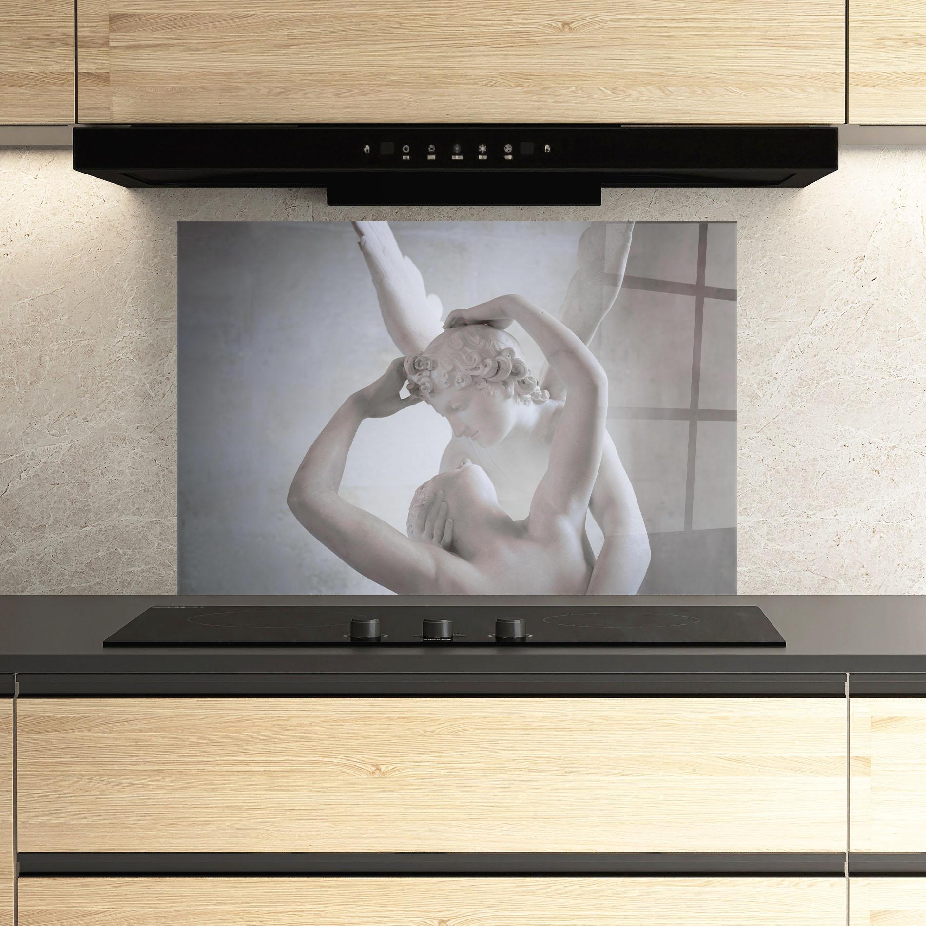 Panou Sticla Bucatarie Angel Kiss mockup 3