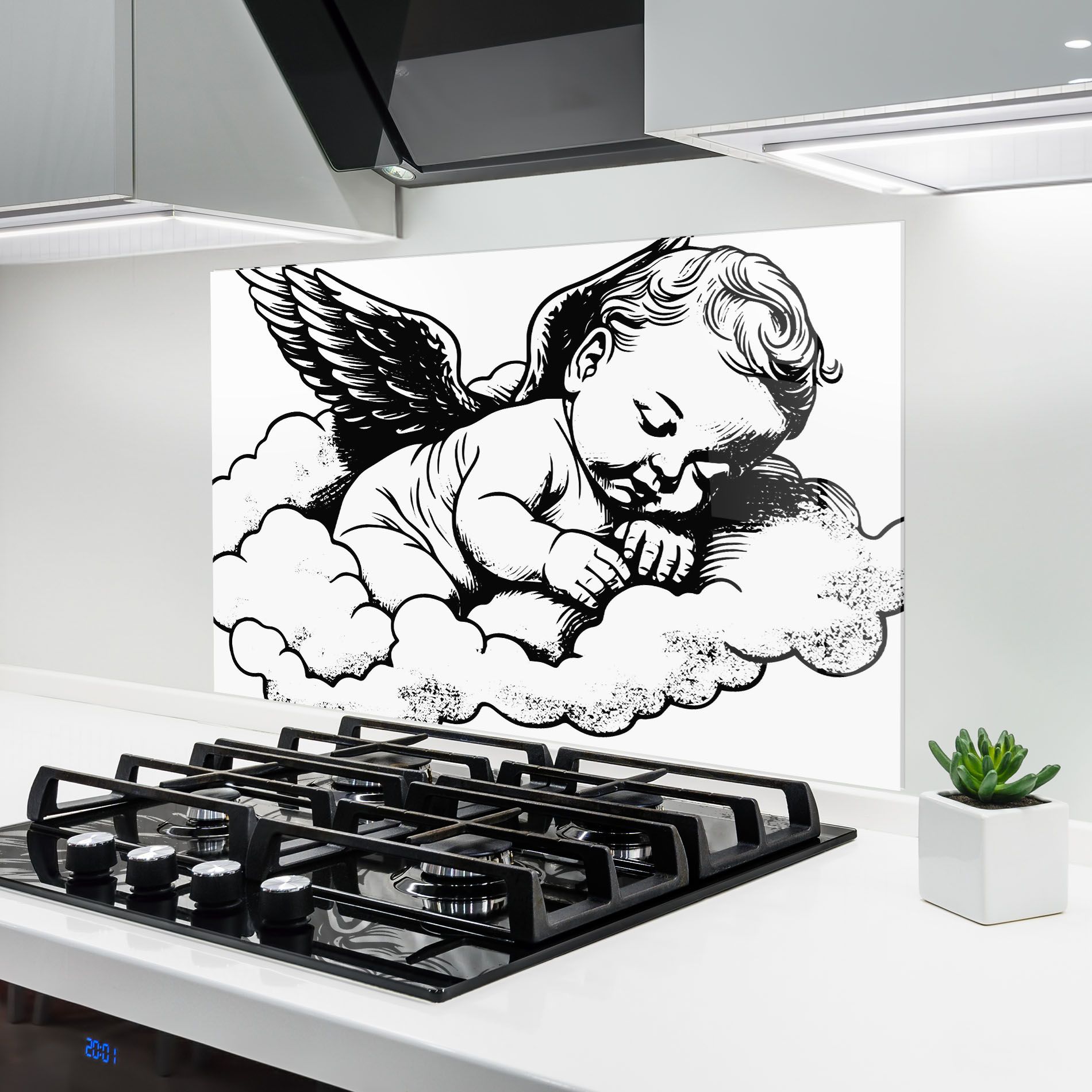 Angel Sleeping mockup 6