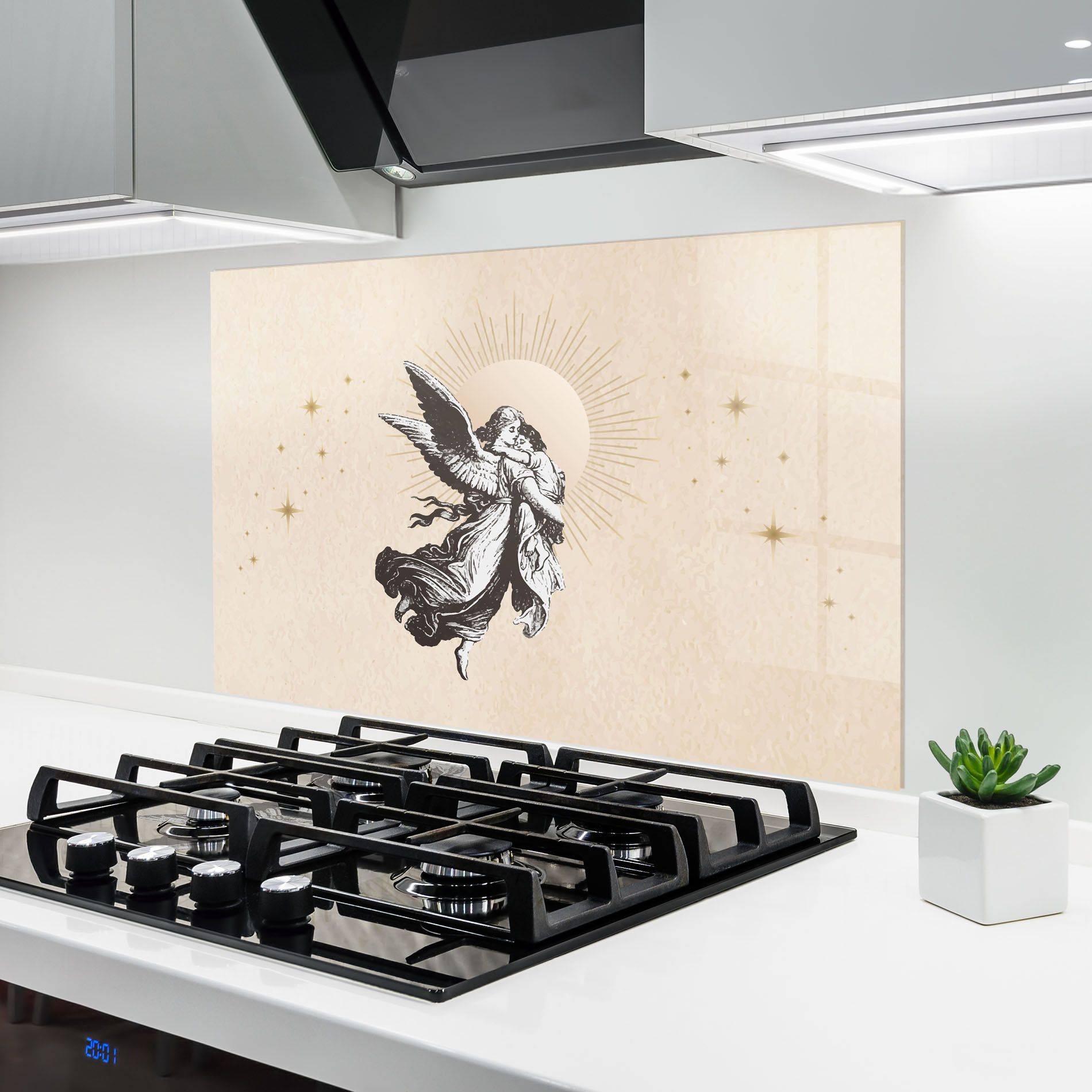 Cream Angel Stars mockup 6