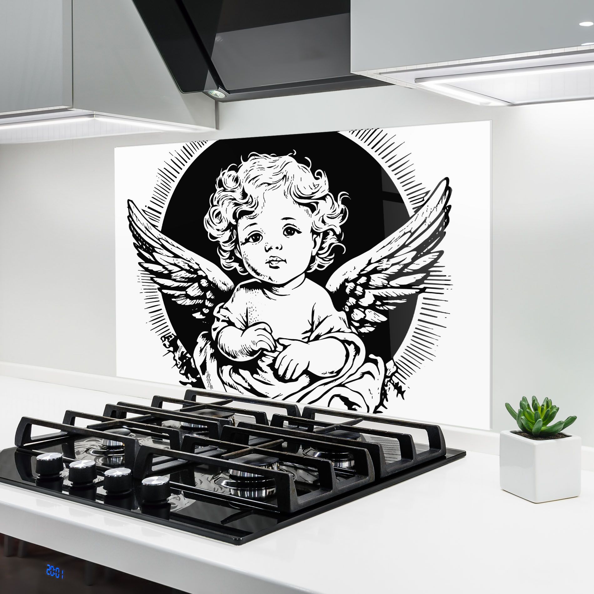Cute Baby Angel mockup 6