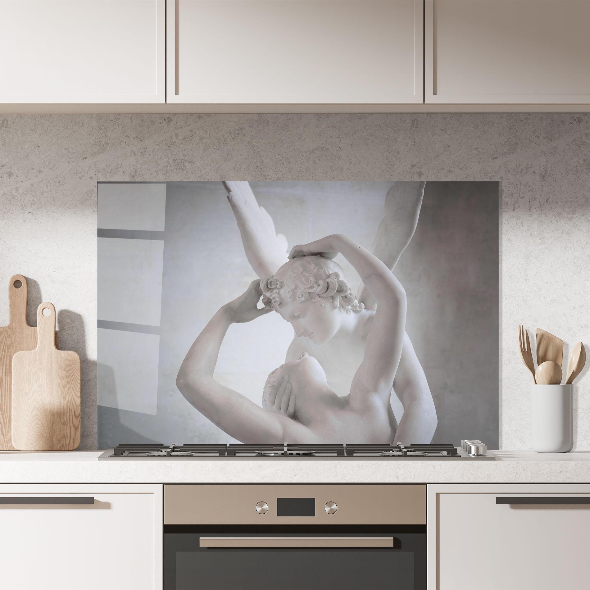 Panou Sticla Bucatarie Angel Kiss mockup 7