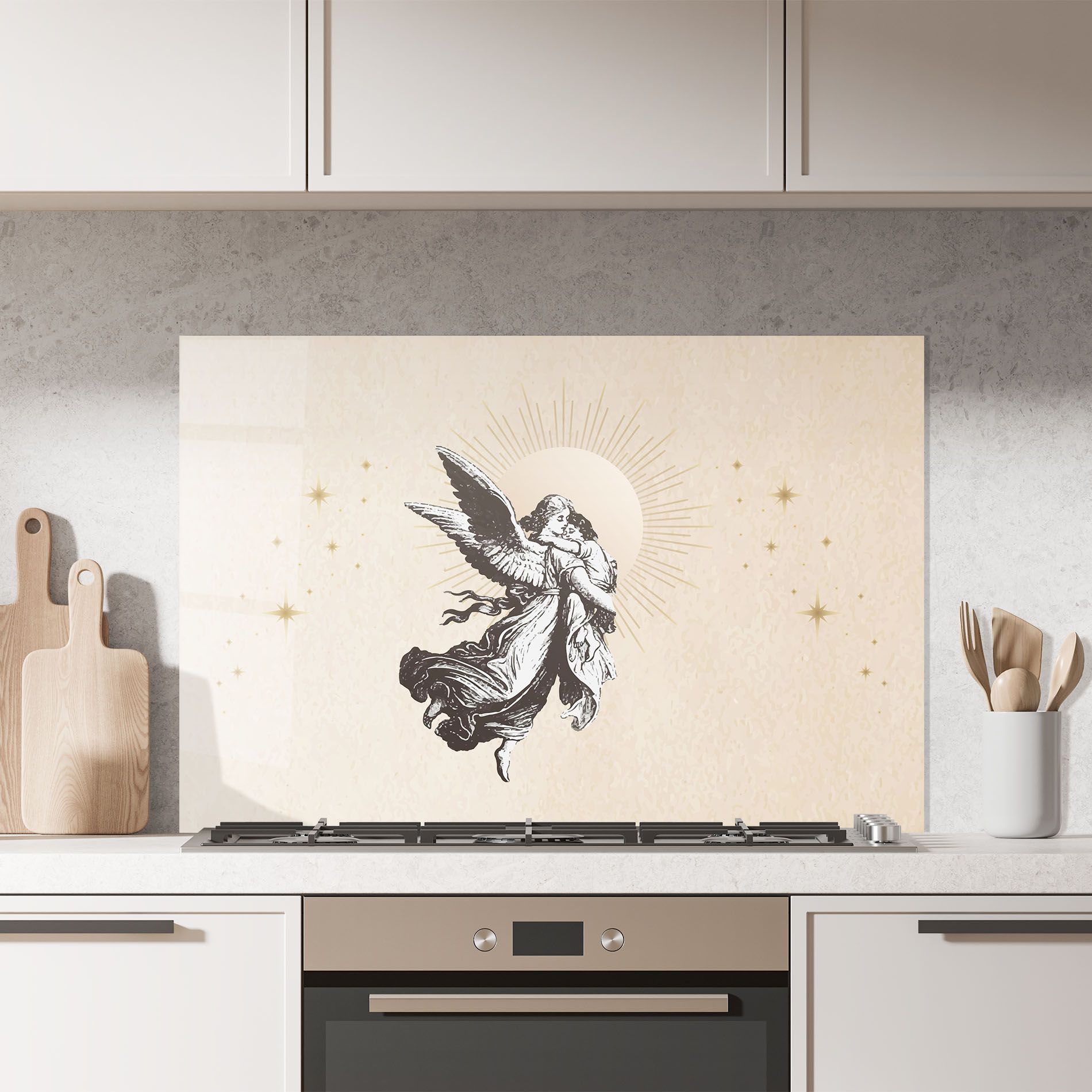 Cream Angel Stars mockup 7