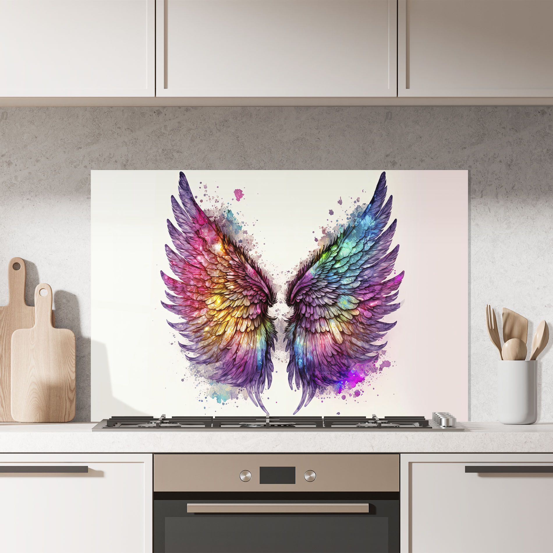 Magic Watercolor Wings mockup 7