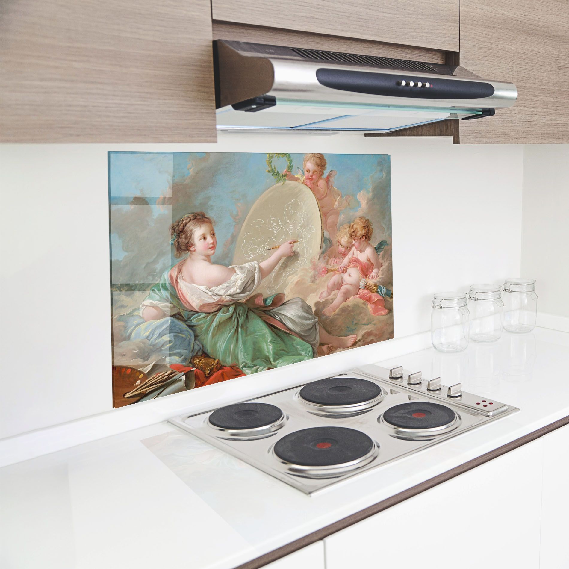 Painting Cute Angels mockup 8