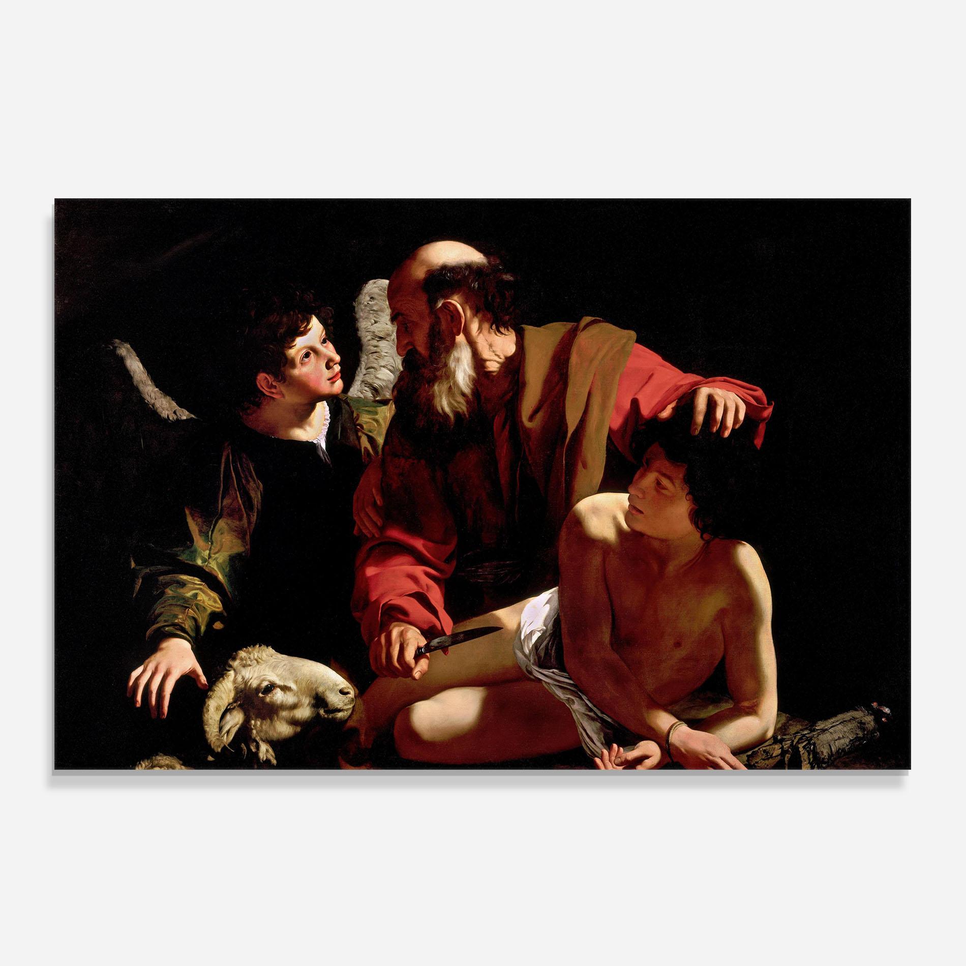 Panou Sticla Bucatarie Sacrifice Of Isaac mockup 0