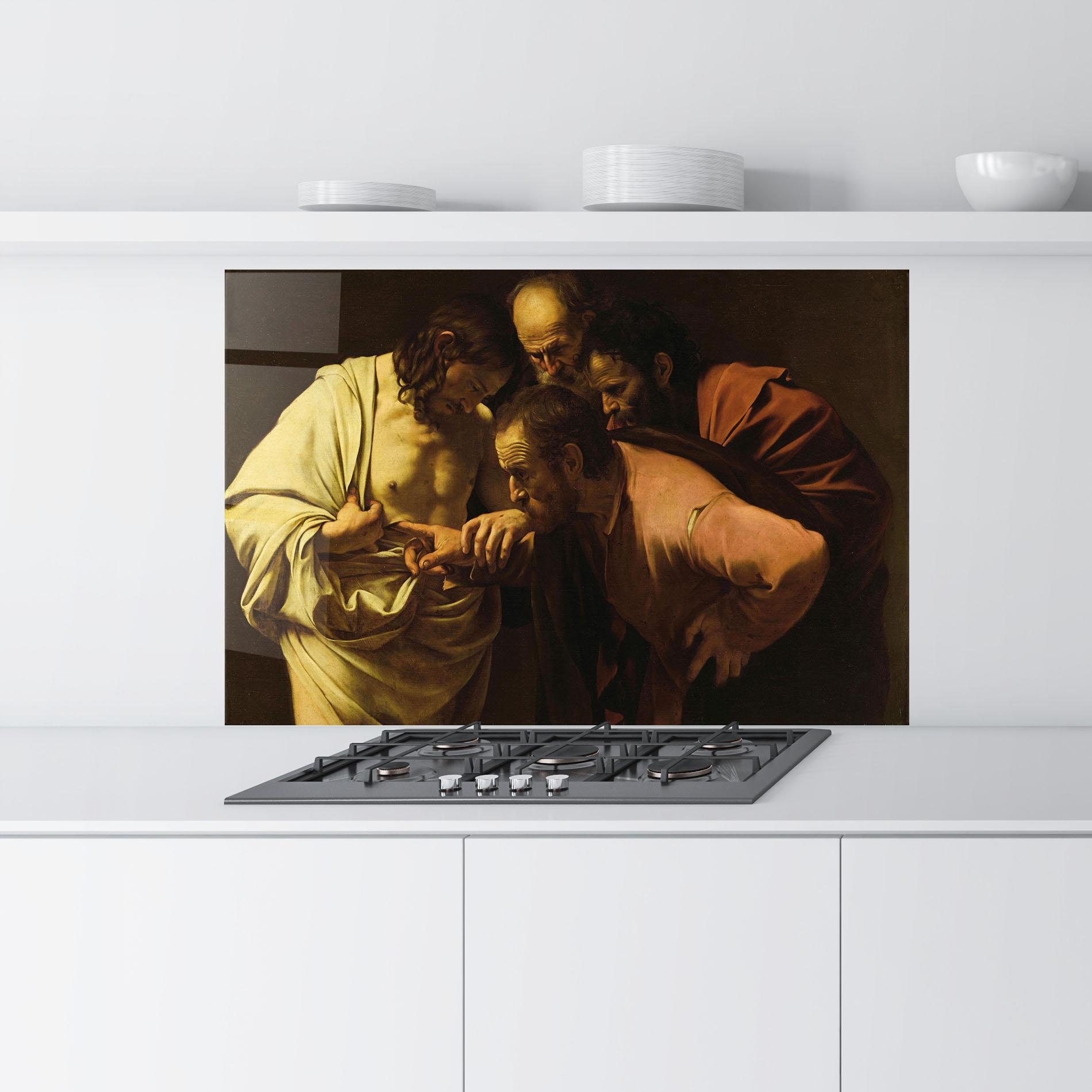 Panou Sticla Bucatarie Der Unglaubige Thomas mockup 9