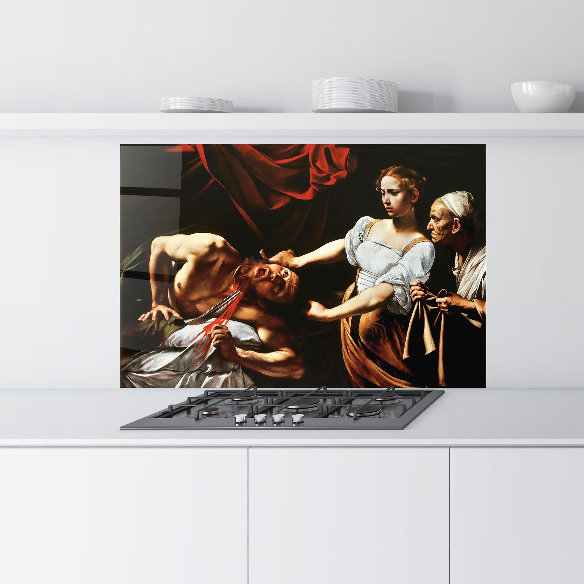 Panou Sticla Bucatarie Judith Beheading mockup 9