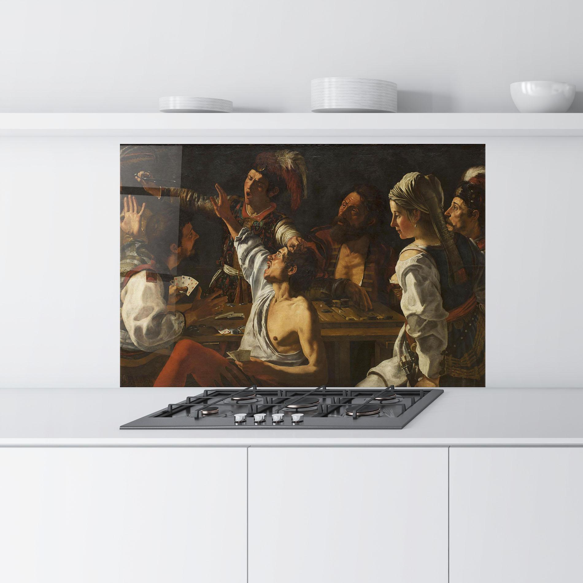 Panou Sticla Bucatarie Rombouts Backgammon mockup 9