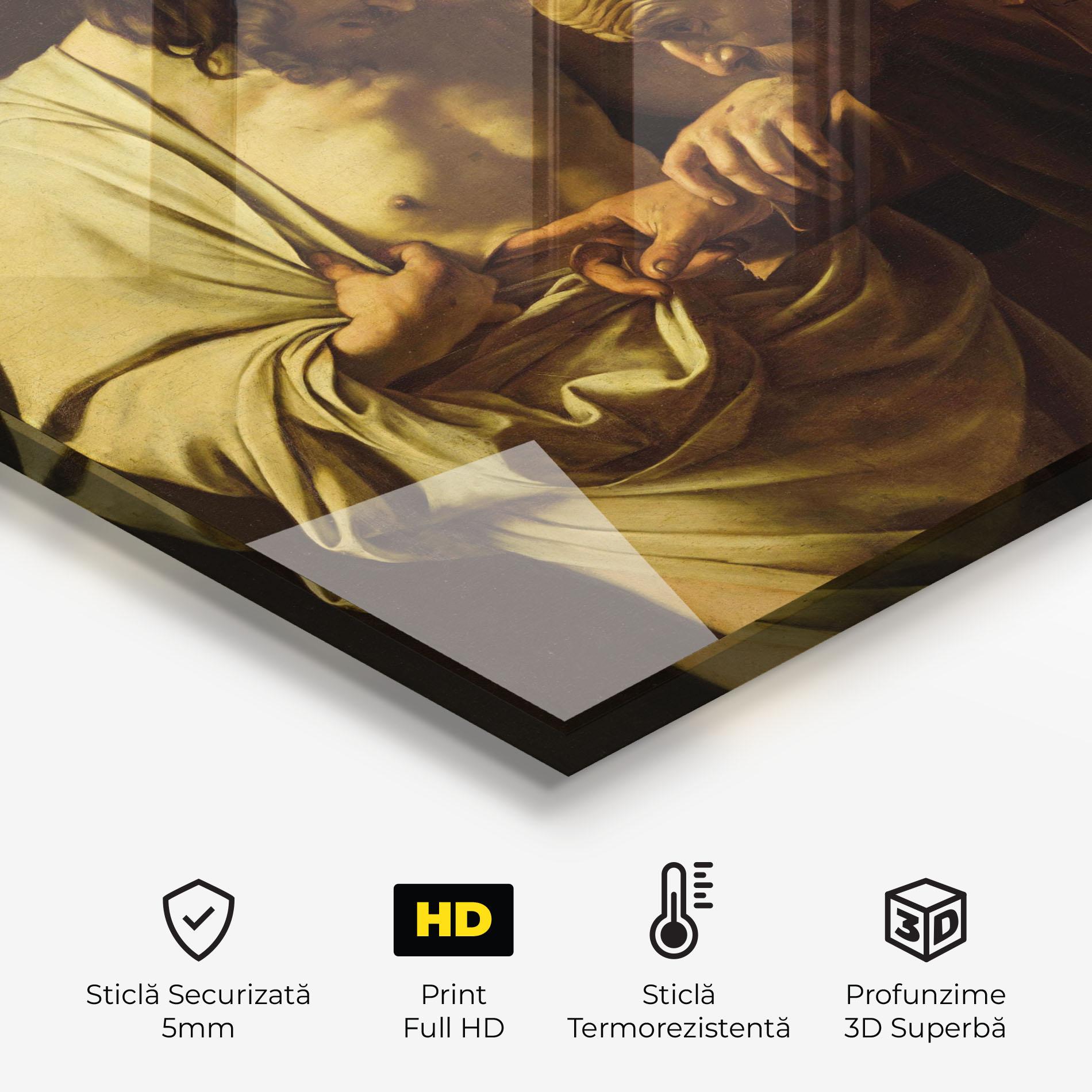Panou Sticla Bucatarie Der Unglaubige Thomas mockup 2