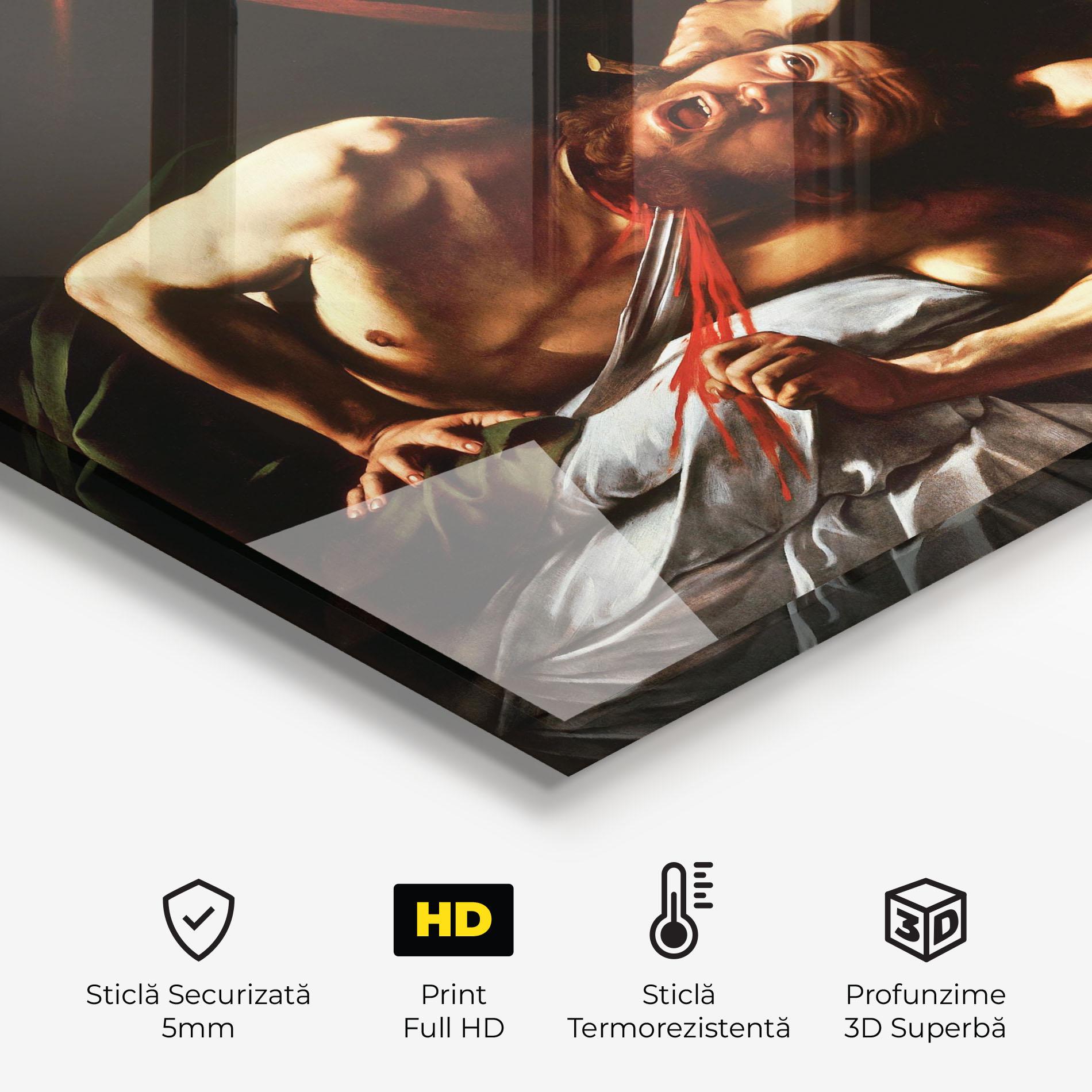 Panou Sticla Bucatarie Judith Beheading mockup 2